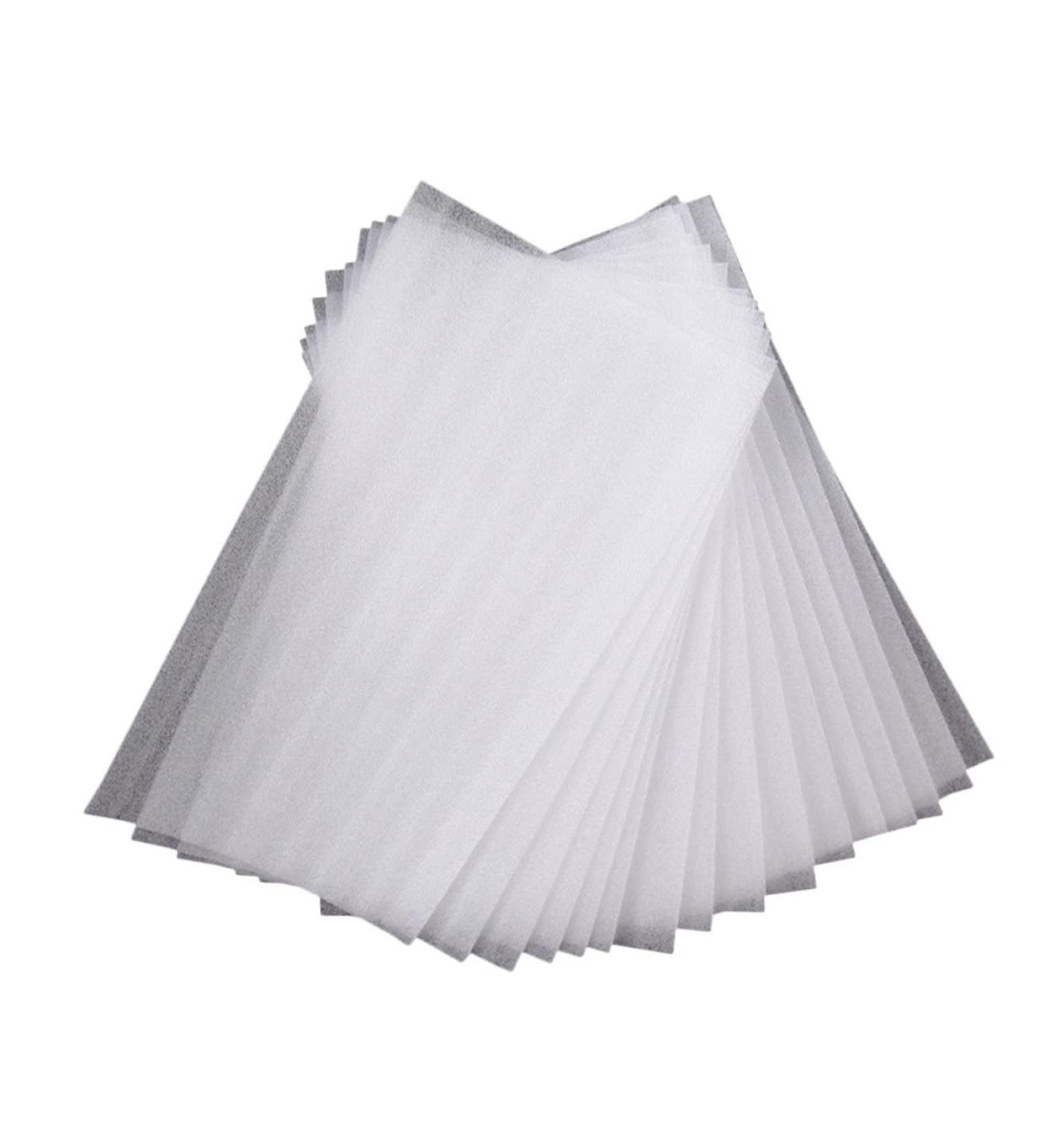 250 Sheets Pearl Cotton Highlighter Hair Dye Divided Paper Hair Paper Wraps Professional Hair Dye Hair Bleach Papers Hair Dye Foil Papers Hair Coloring Dye Paper Foam Set Washable 41.2x14.8cmx5pcs Whitex5pcs - Buy Online on SooperMarket.com