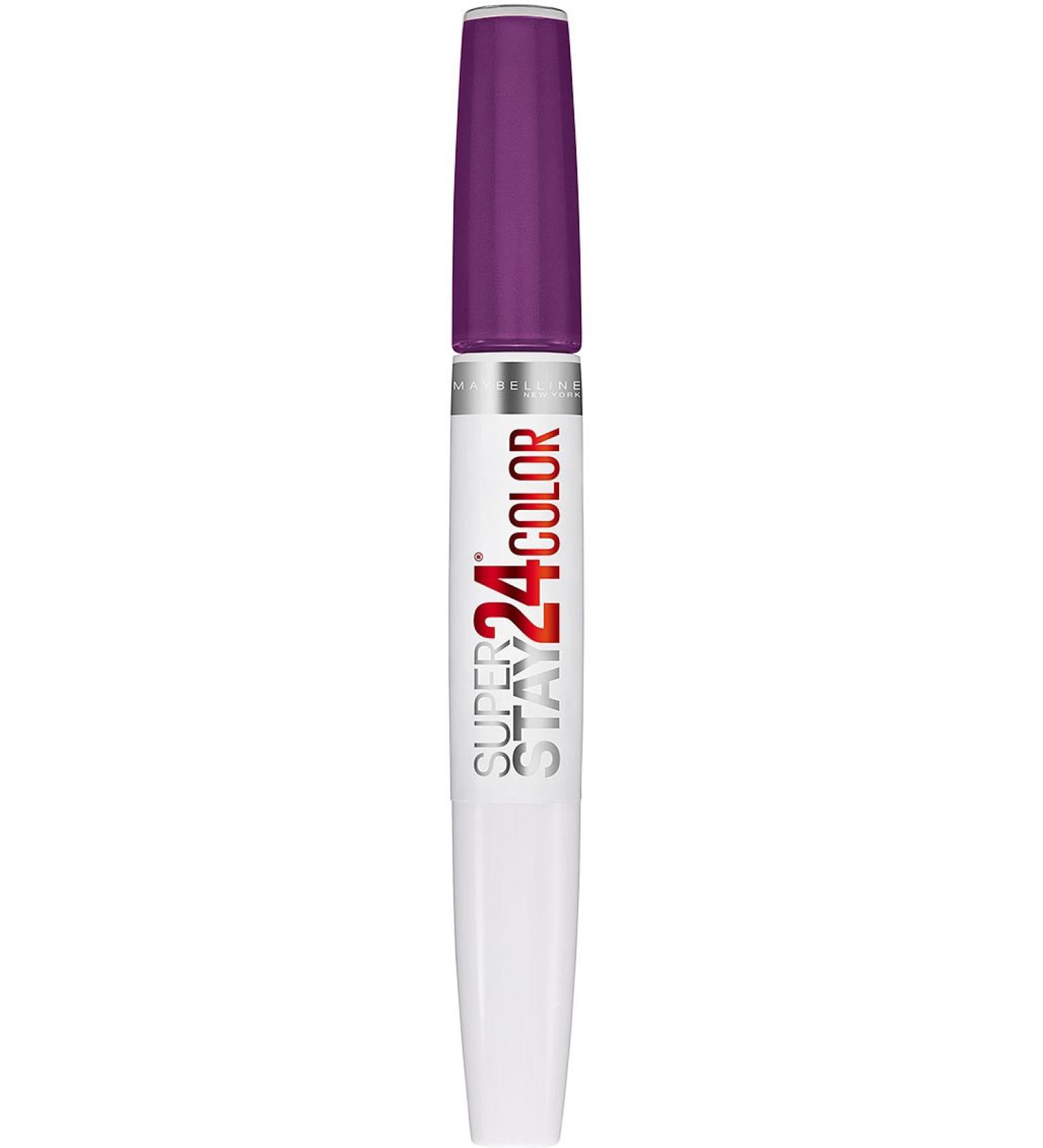 Maybelline New York Superstay 24 2-Step Lipcolor - All Day Plum 0.64 Fl Oz - Buy Online on SooperMarket.com