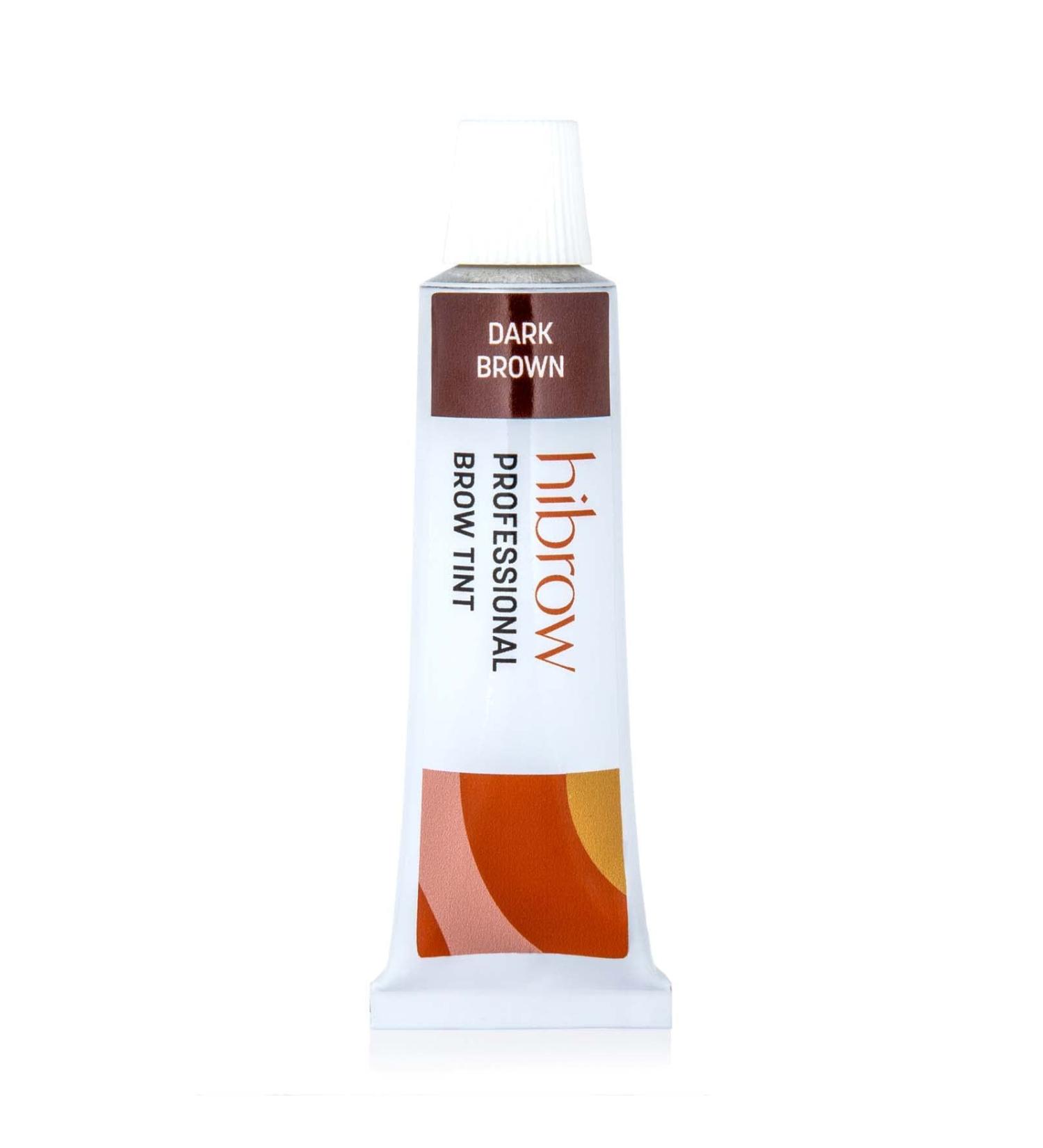 Hi Brow Professional Tint 15ml - Dark Brown - Salon Quality Semi-Permanent Eyebrow Dye - Buy Online on SooperMarket.com