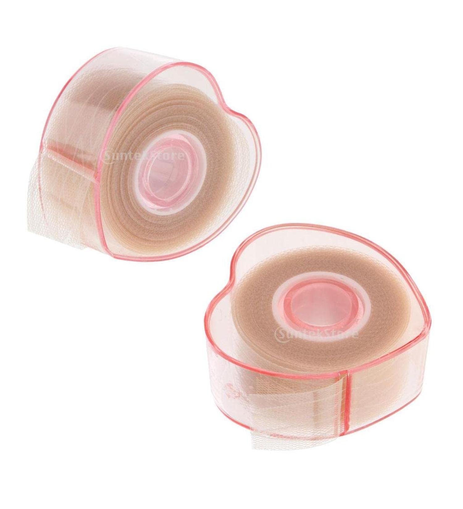 Jojomis 2x Natural Invisible Lace Eyelid Paste Big Eye Decoration Eyelid Tapes