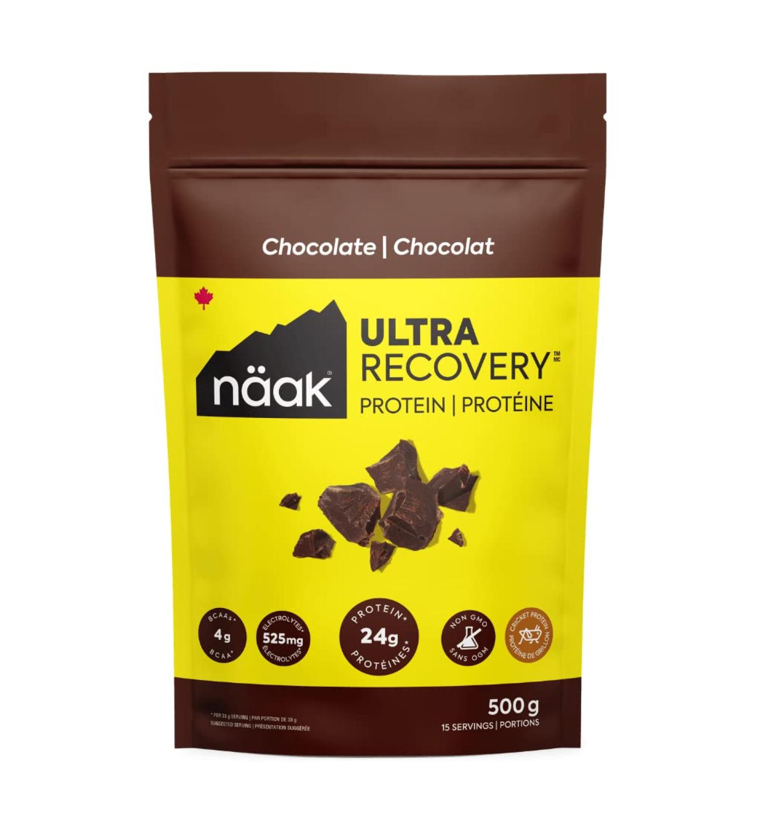 N AK Protein Powder 500g (15 servings) | 25g Plant-based Protein 4g BCAAs Keto Dairy-Free GMO Free Gluten Free (Chocolate) - Buy Online on SooperMarket.com