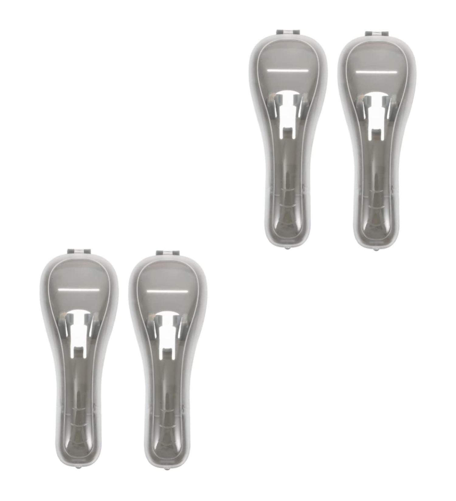 Beavorty 4-Piece Razor Storage Box - Travel Case for Safety Razors & Hairdresser Shavers - Razor Protection & Organization Solutions - Buy Online on SooperMarket.com
