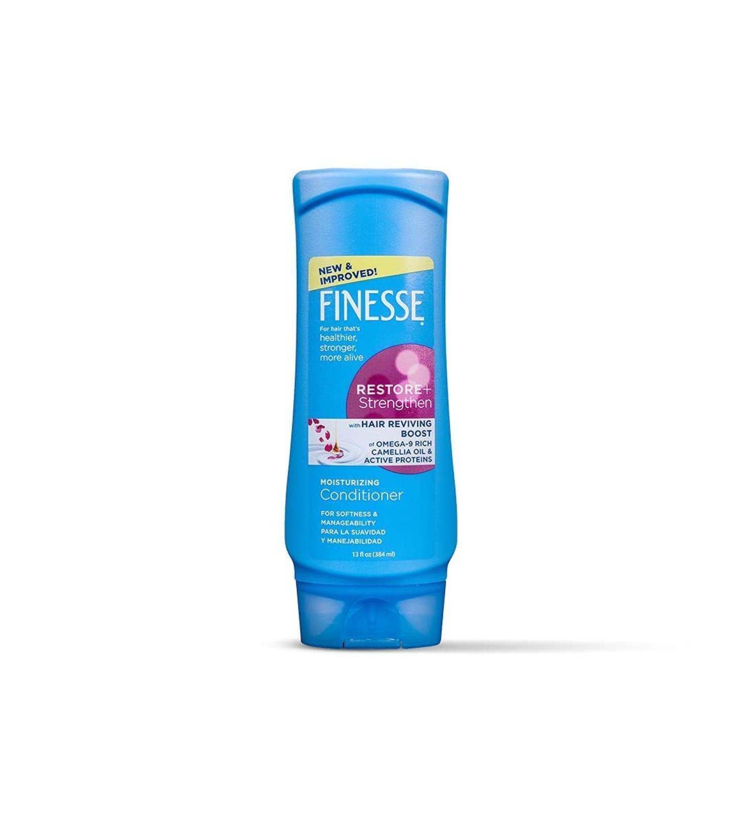 Finesse Restore + Strengthen Moisturizing Conditioner 13 oz (Pack of 2) - Hydrating Formula for Stronger, Healthier Hair - Buy Online on SooperMarket.com
