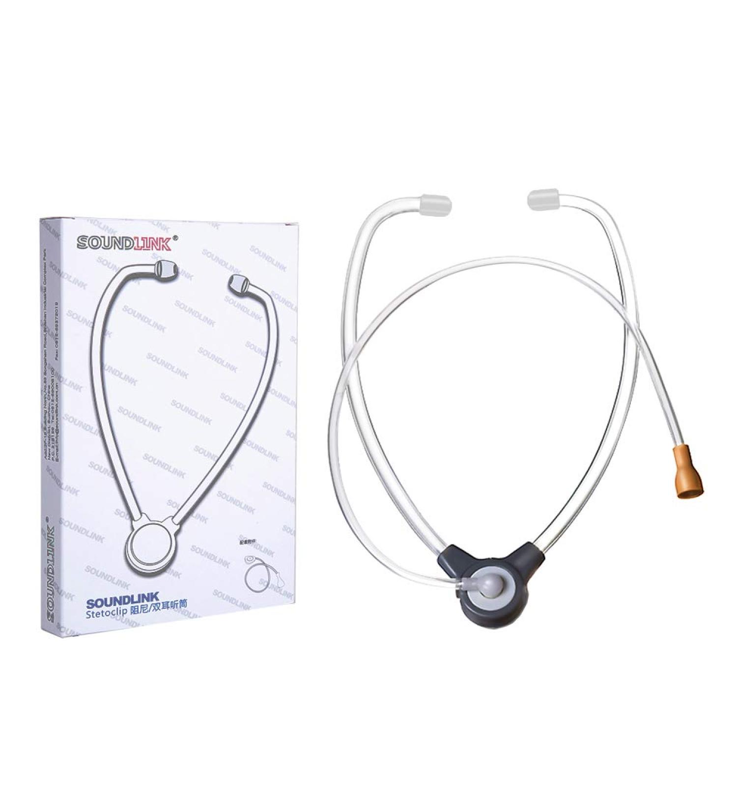 Optimized Hearing Aid Listening Stethoscope for BTE ITE ITC CIC Testing - International Shipping Available - Buy Online on SooperMarket.com