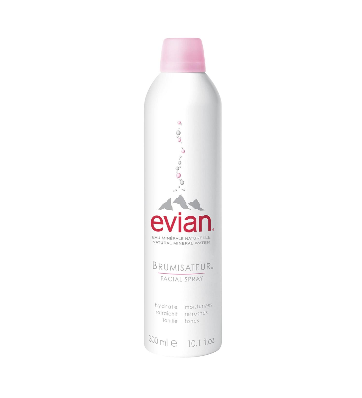 Evian Facial Spray 10.1 Fl Oz - Hydrating Mist for Refreshed Skin - Buy Online on SooperMarket.com