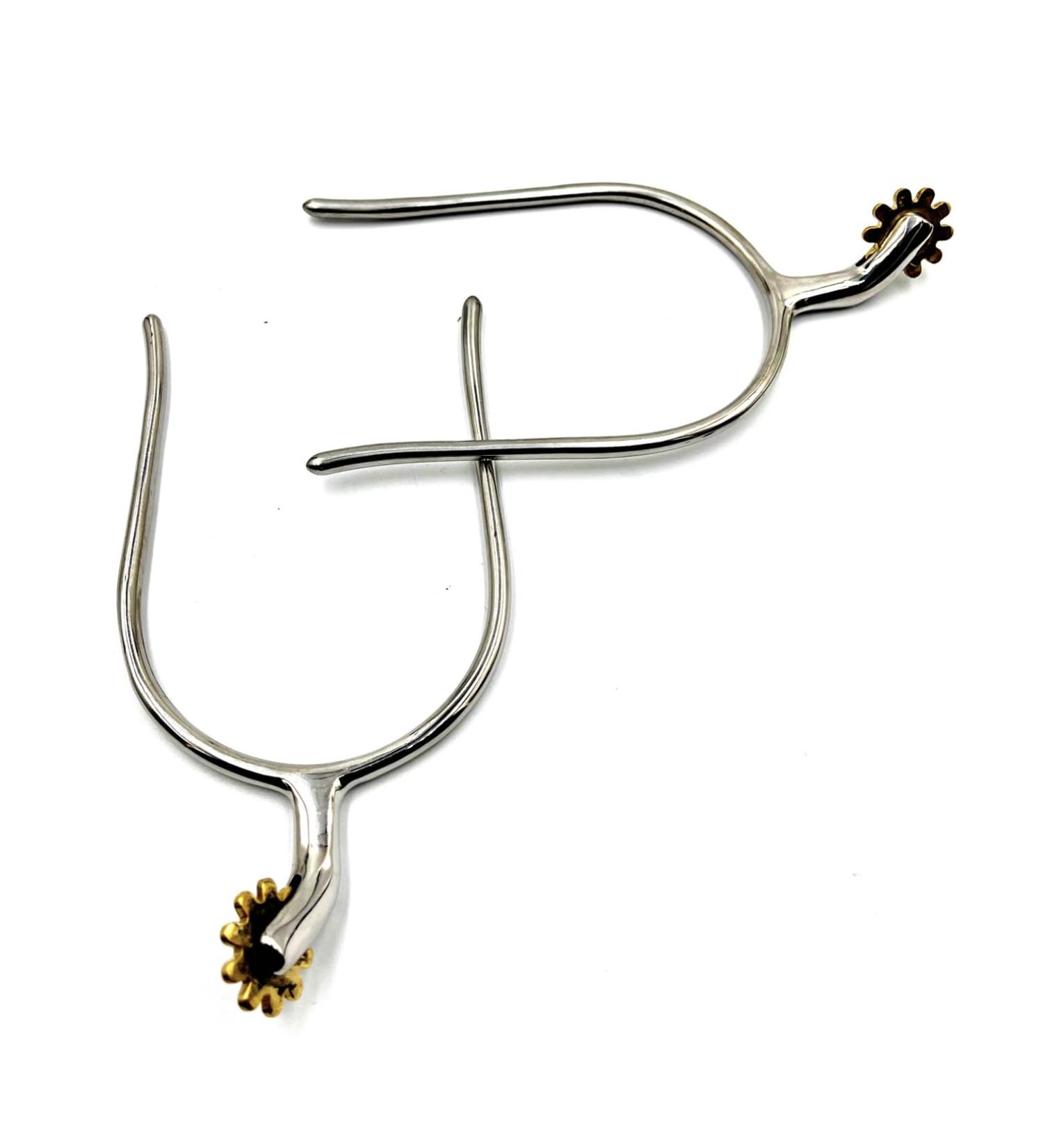 High-Quality Stainless Steel Cycling Spores for Men - Reit Pores Riding Spores Sun Wheel Swan Neck & More | International Shipping - Buy Online on SooperMarket.com
