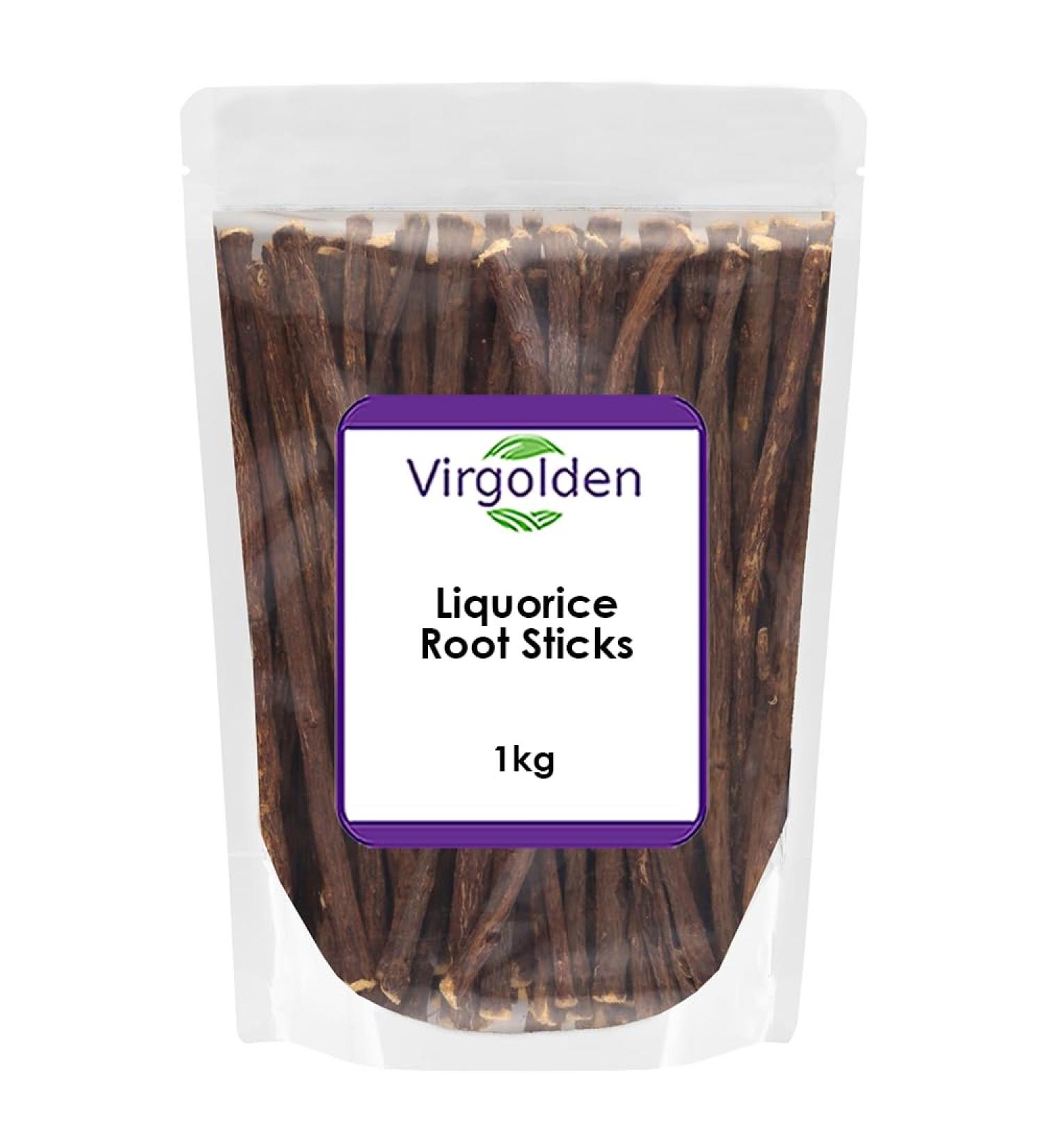 Liquorice Root Sticks 1kg by Virgolden