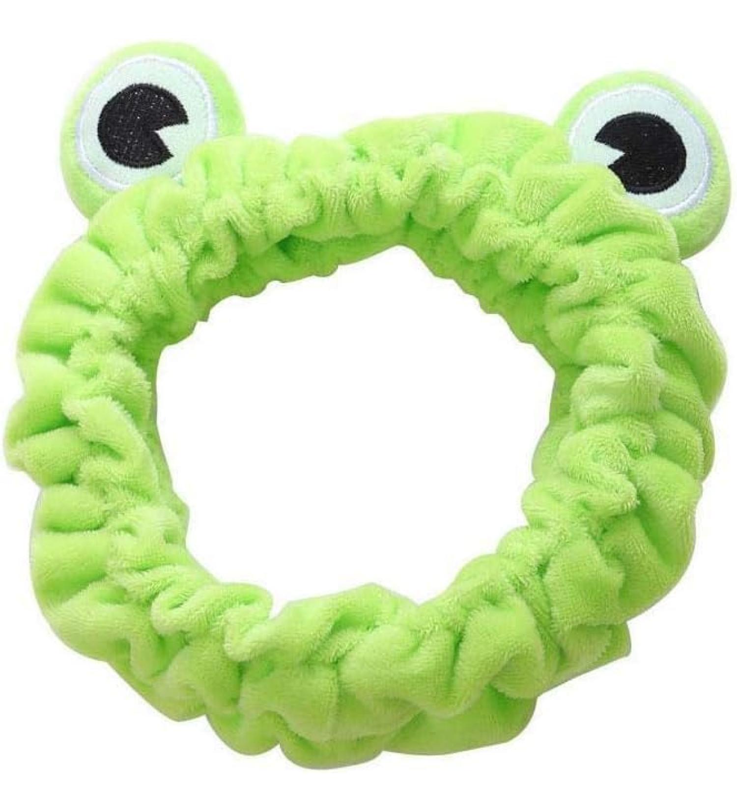 Green Headband Wide-brimmed Elastic Makeup Hair Band Non Slip Washing Face Fluffy Hair Wraps for Women Girls Shower Sports Beauty Skincare Women's Fashion Headbands - Buy Online on SooperMarket.com