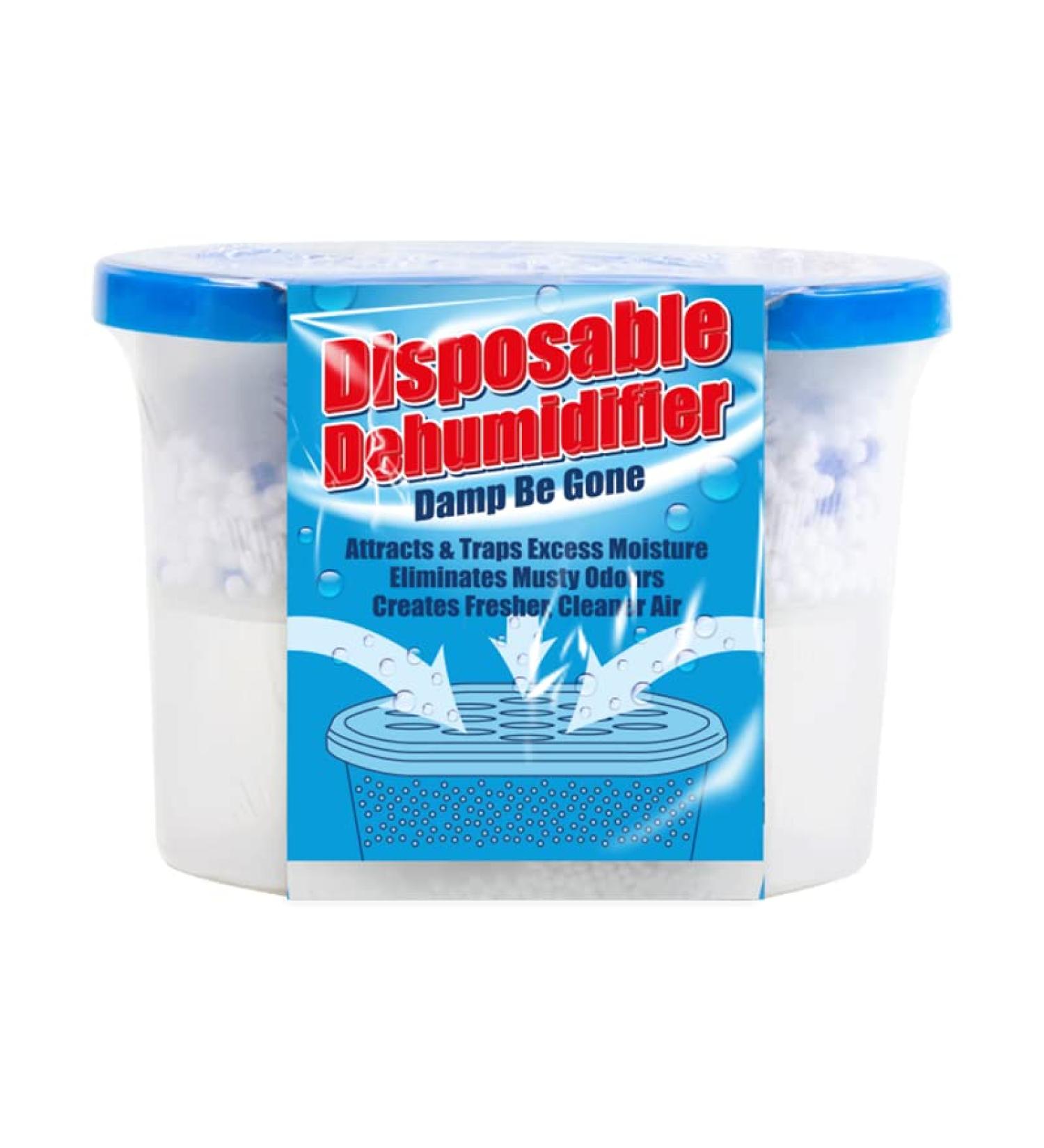GEMS 24 - 10 - 5 - 1 | Dehumidifiers Interior Damp Trap for Garage, Basement, Wardrobes, Caravan | Moisture Absorber, Mould Control, Humidity Catch - 1 Unit - Buy Online on SooperMarket.com