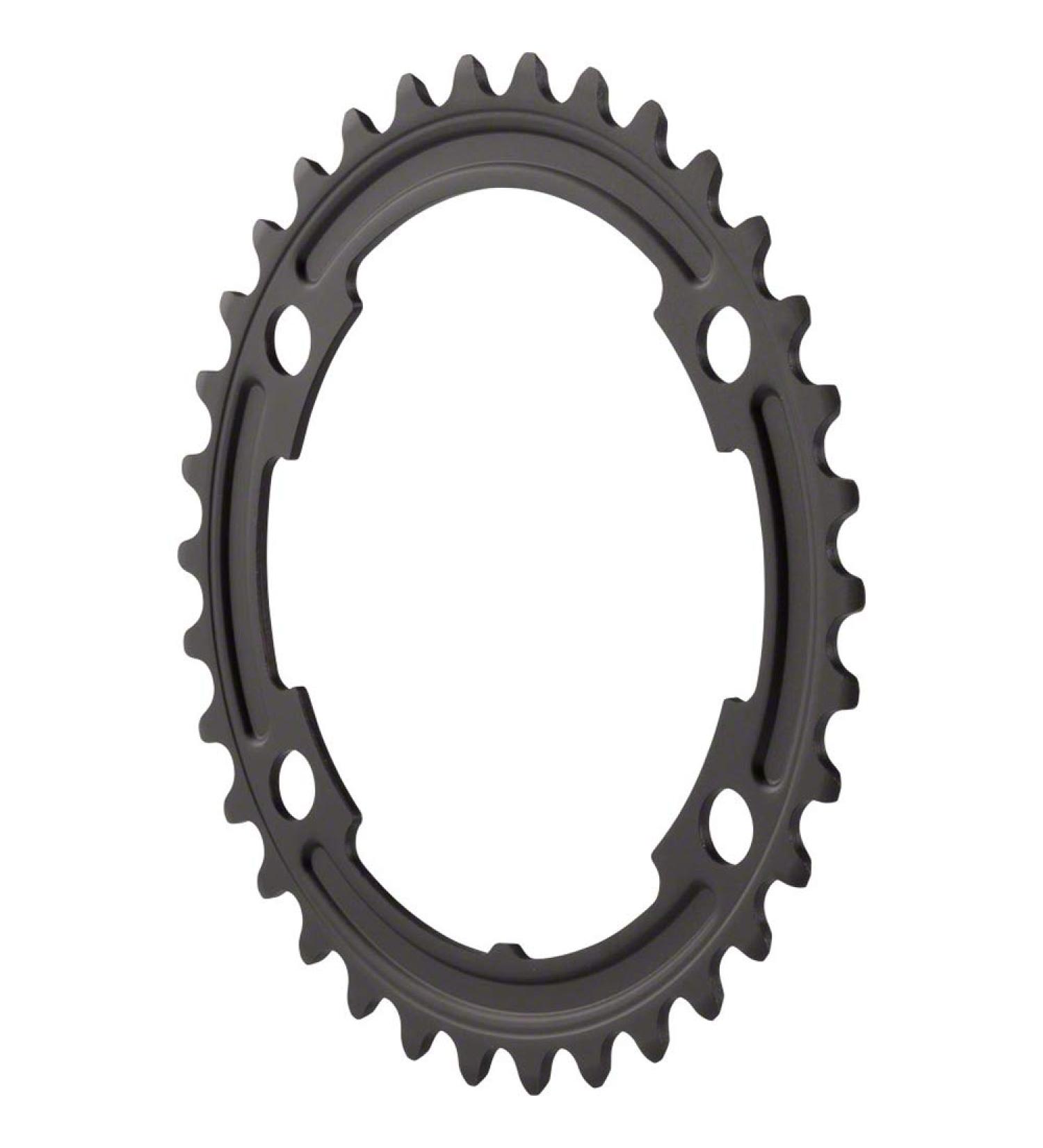 Shimano 105 5800-L 34t 110mm 11-Speed Road Bike Chainring For 50/34t Black
