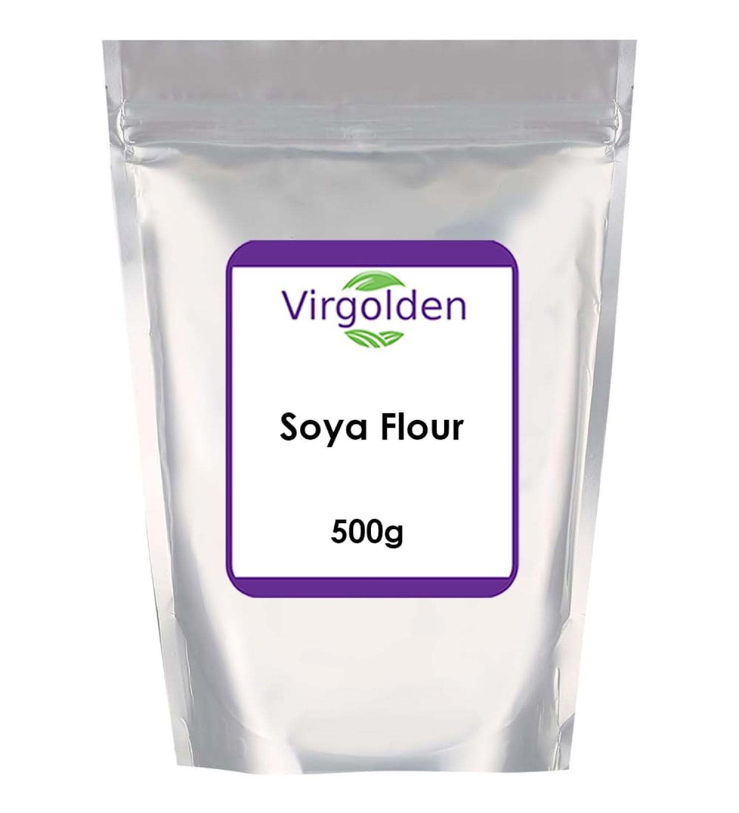 Soya Flour 500g Dried Soy Powder Heat Treated High Protein by Virgolden