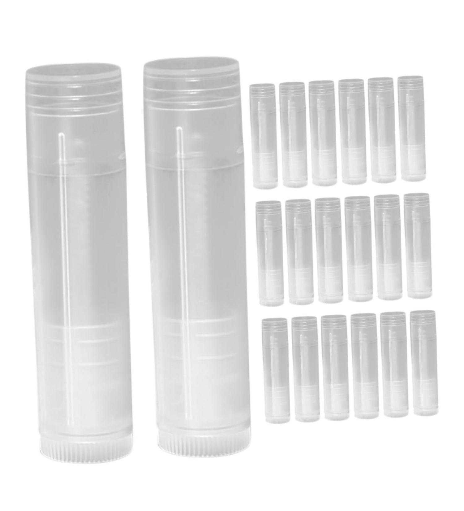 Baluue 100pcs Empty Lipstick Tube Empty Lip Balm Containers DIY Lip Gloss Tubes Lip Gloss Tubes Empty Pp - Buy Online on SooperMarket.com