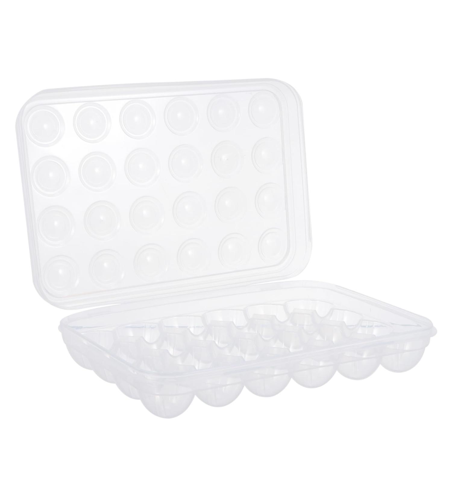 OSALADI Egg Carton Eggs Plastic Egg Trays Egg Holder Fridge Plastic Pallet Egg Drying Case Food Egg Box - Buy Online on SooperMarket.com
