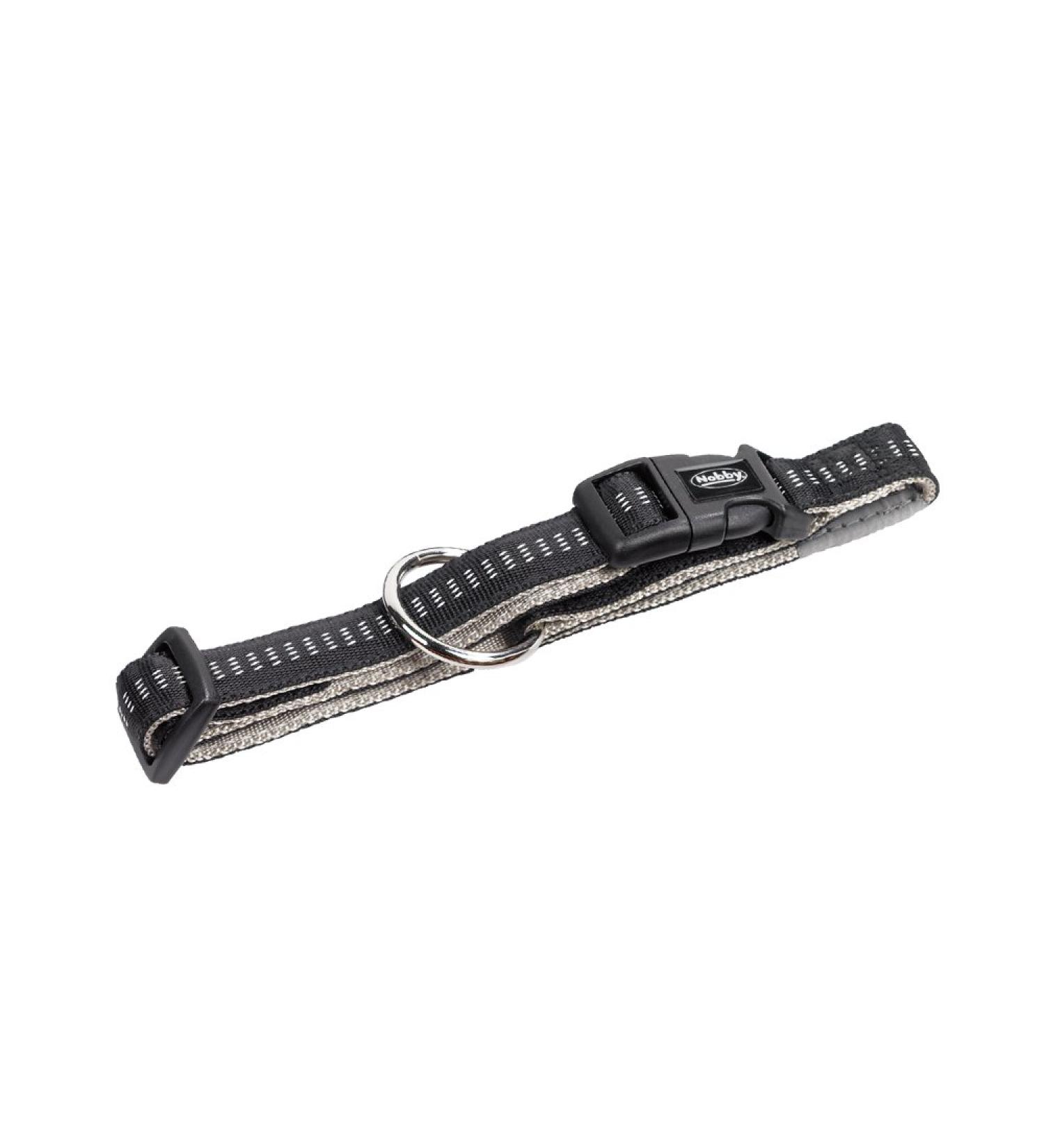 Nobby Soft Grip Collar Black - Adjustable Size 25-35 cm 15 mm Width | Durable & Comfortable Pet Accessory - Buy Online on SooperMarket.com
