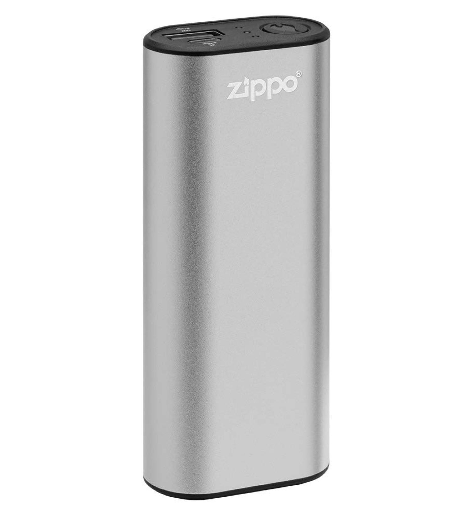 Zippo Silver HeatBank 6 Rechargeable Hand Warmer - Stay Warm on the Go! - Buy Online on SooperMarket.com