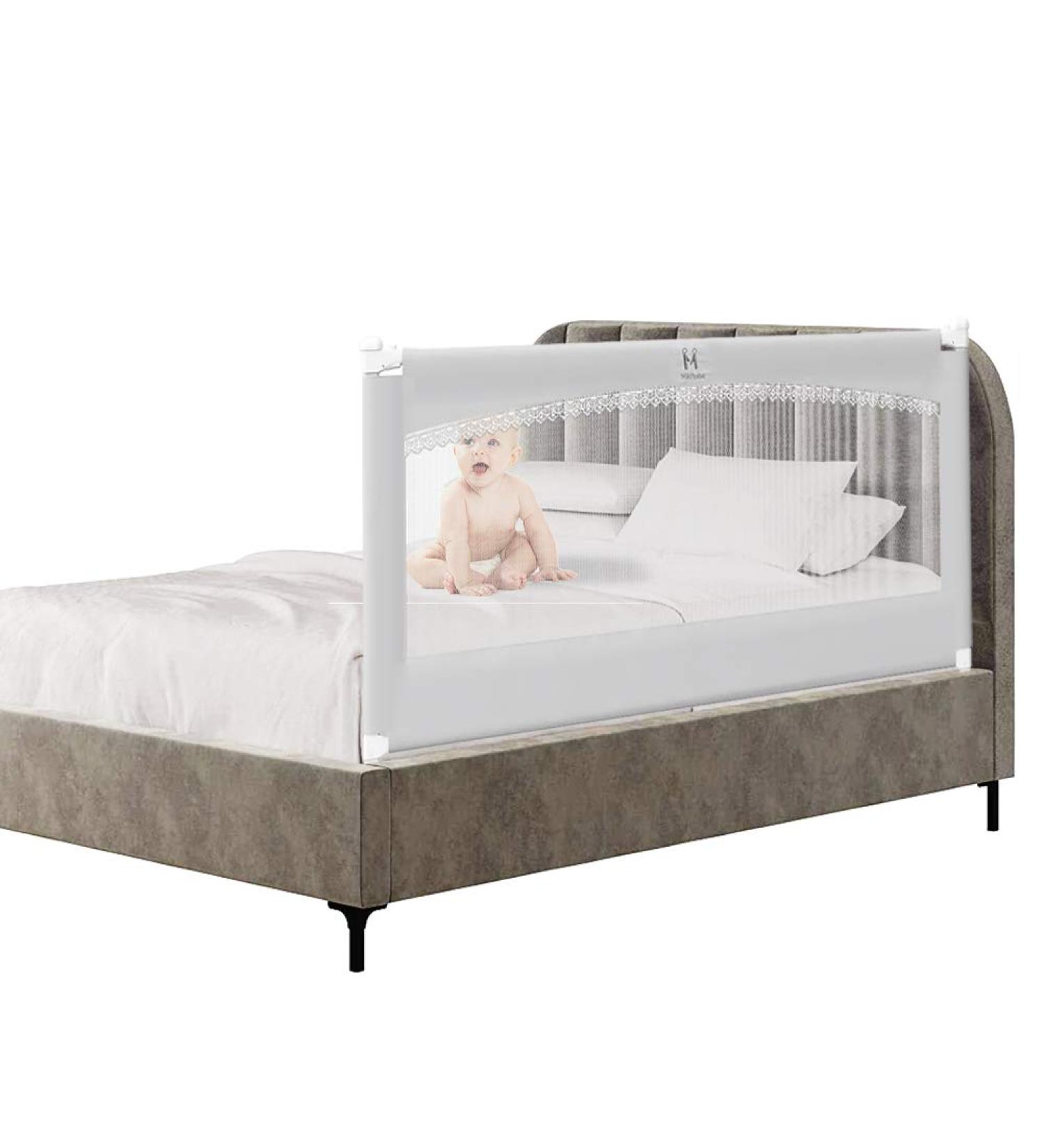 MAYbabe Bed Rail. Baby Bed Rail. Extra Long and Tall Kids Bed Rail Guard -Bed Guard Rails for King&Queen 80 inches Long(Gray-1 Pack) 80 Inch (Pack of 1) - Buy Online on SooperMarket.com