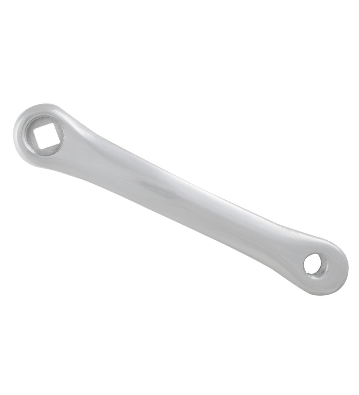 Ventura Left Crank 170mm - Polished Silver | High-Quality Bicycle Component - Buy Online on SooperMarket.com