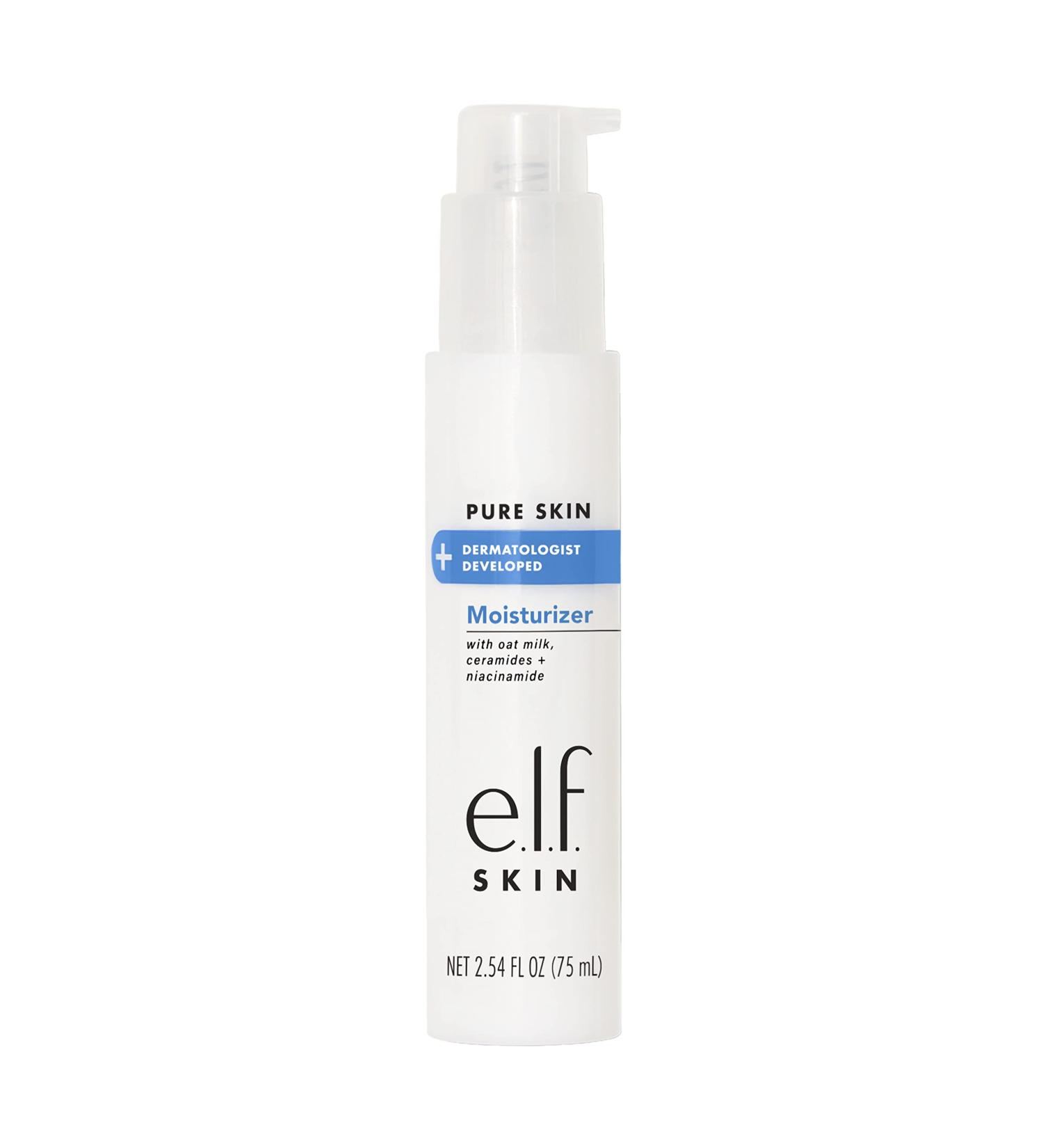 e.l.f. Pure Skin Moisturizer - Creamy & Weightless Daily Moisturizer 2.54 fl oz - Buy Online on SooperMarket.com