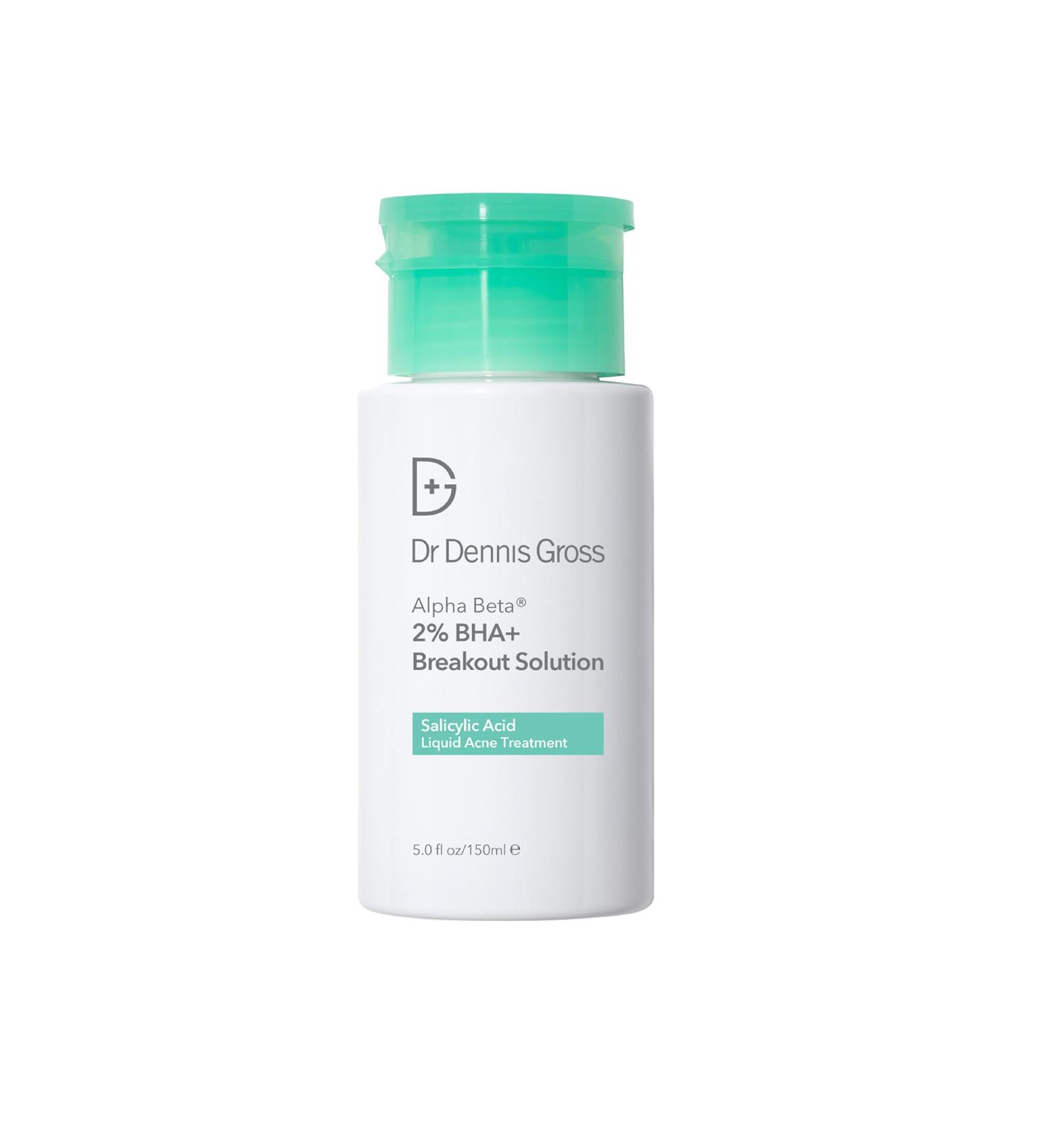 Dr Dennis Gross Alpha Beta 2% BHA+ Breakout Solution - Minimize Pores & Prevent Breakouts - 5 Fl Oz | International Shipping Available - Buy Online on SooperMarket.com