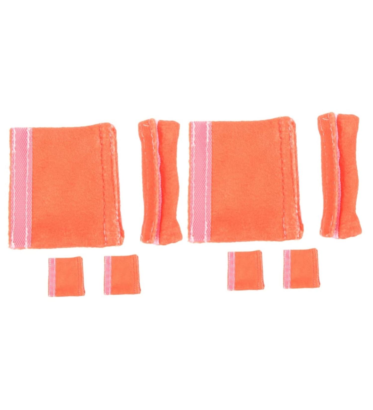 Healeved 8 Pcs Orange Double Sided Ear Pads - 6x5.5cm - Orangex2pcs - Buy Online on SooperMarket.com