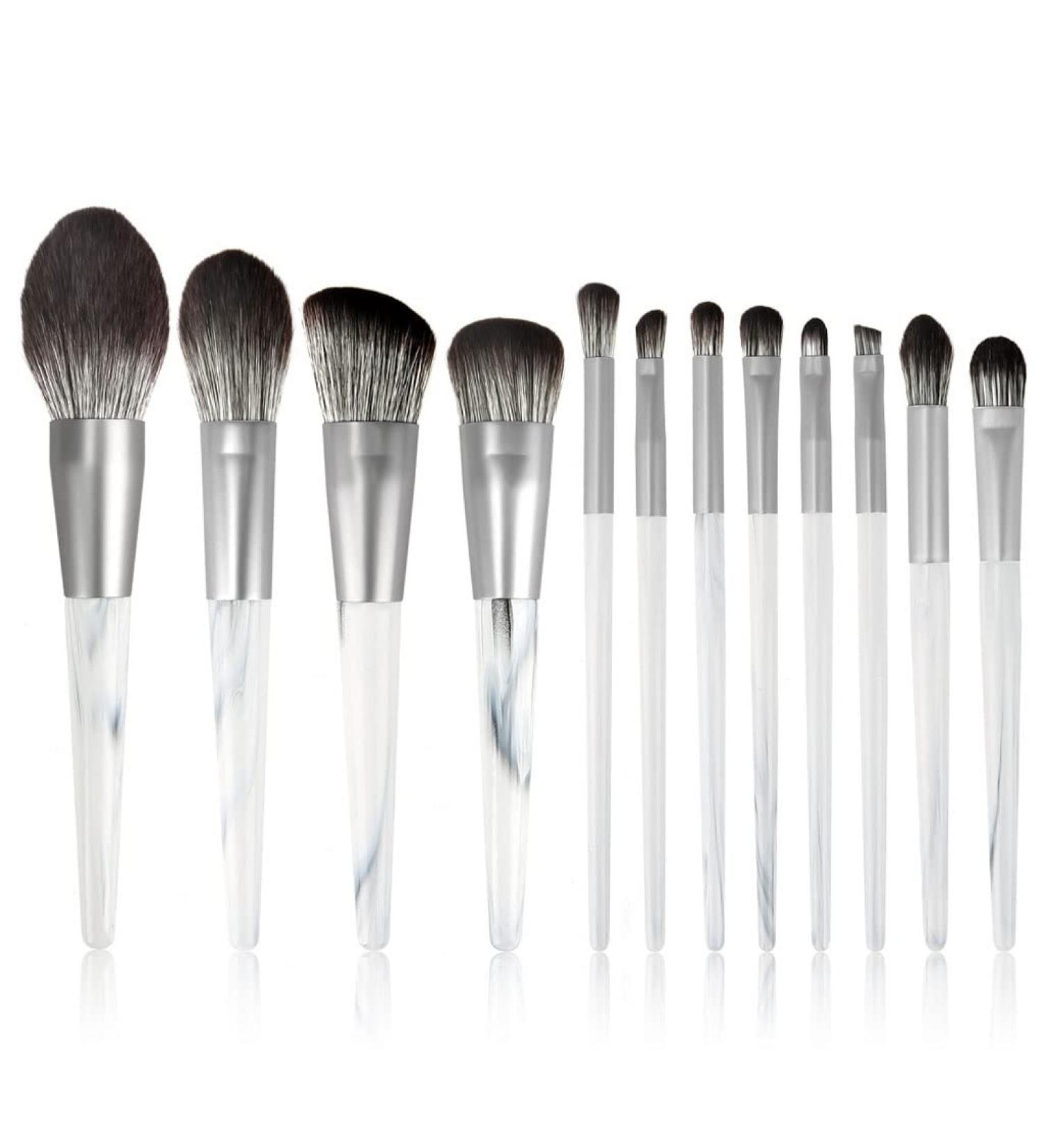 DFHBFG 12-Piece Makeup Brush Set - Essential Beauty Tools for Flawless Application | International Shipping Available - Buy Online on SooperMarket.com