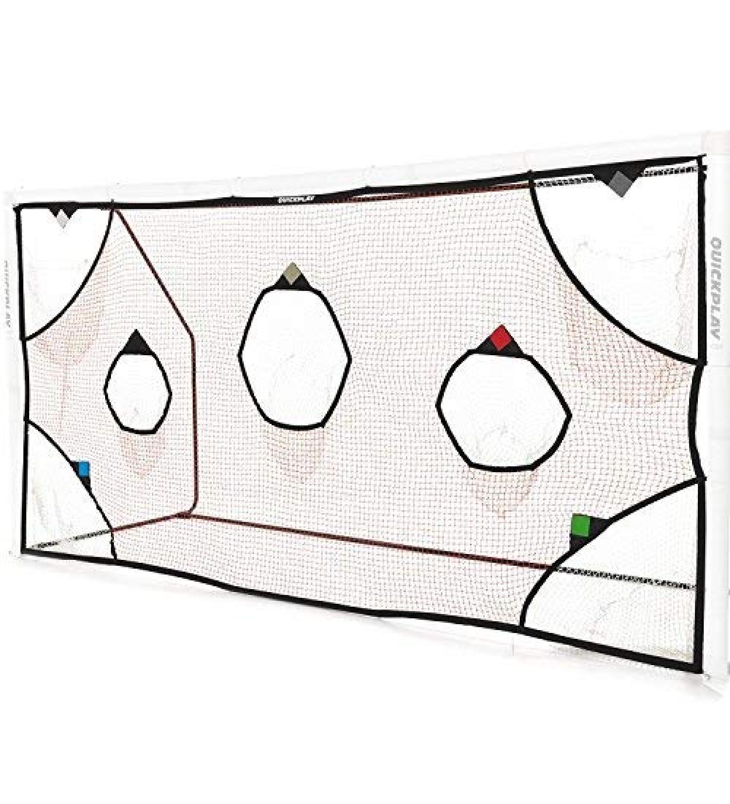 QuickPlay PRO Soccer Goal Target Net - 12x6' with 7 Scoring Zones for Shooting Practice - Buy Online on SooperMarket.com