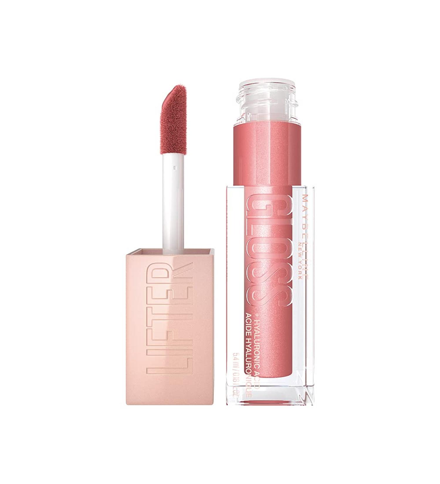 Maybelline Lifter Gloss 003 Moon - Hydrating Lip Gloss with Hyaluronic Acid (0.18 fl oz) - Buy Online on SooperMarket.com