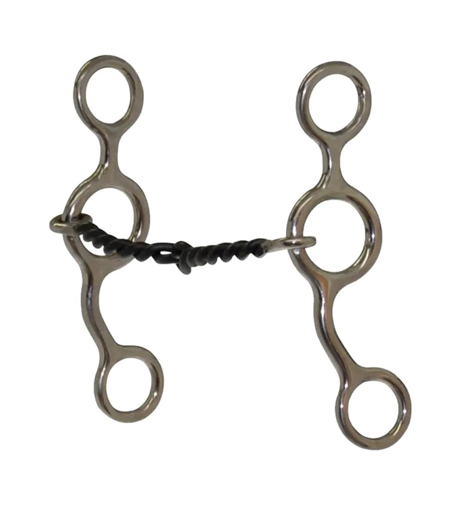Diamond R 5/16in Junior Cowhorse Twist Snaffle Bit