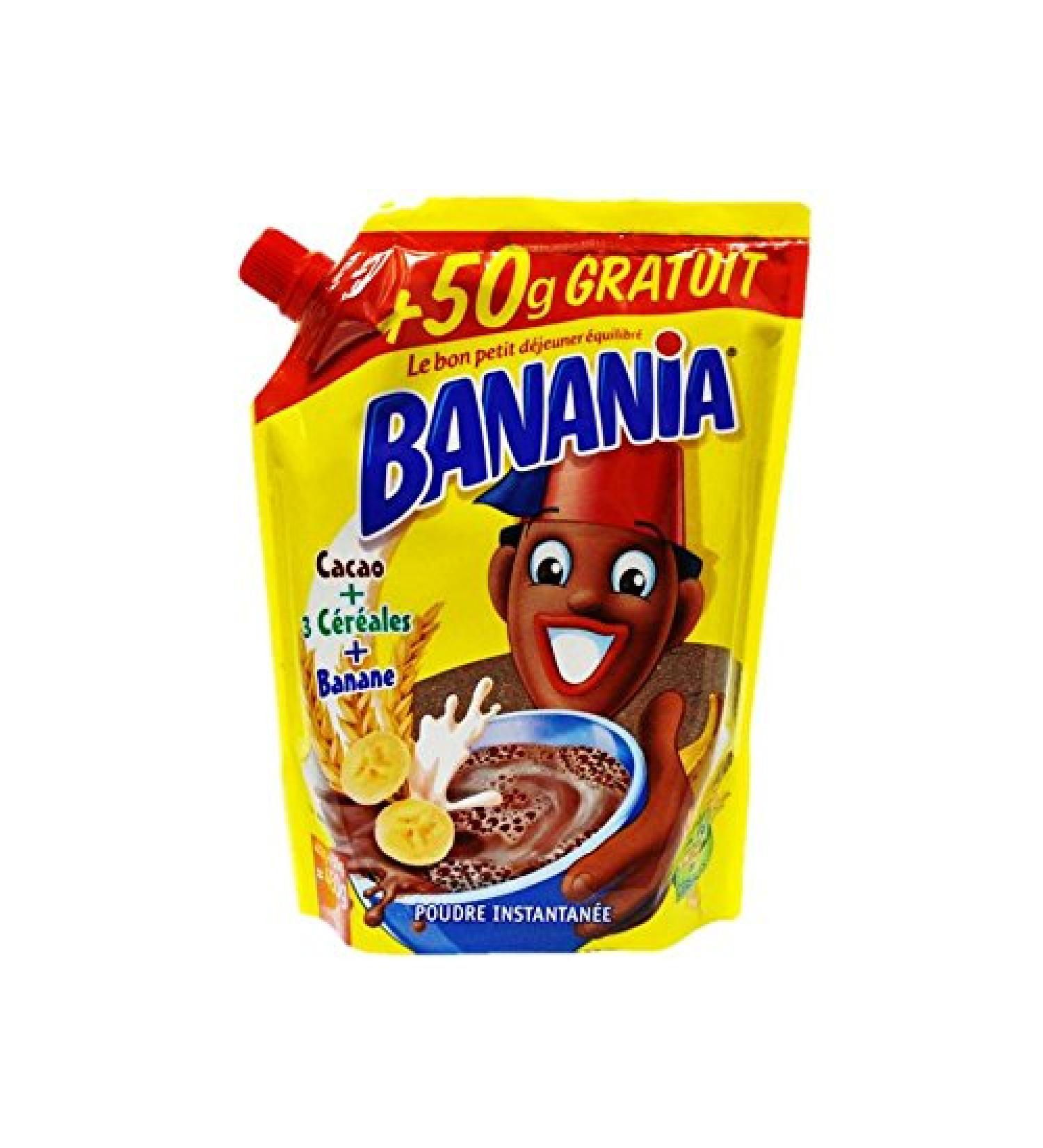 Banania Chocolate Powder 400g - Authentic French Blend (1 Pack) - Buy Online on SooperMarket.com