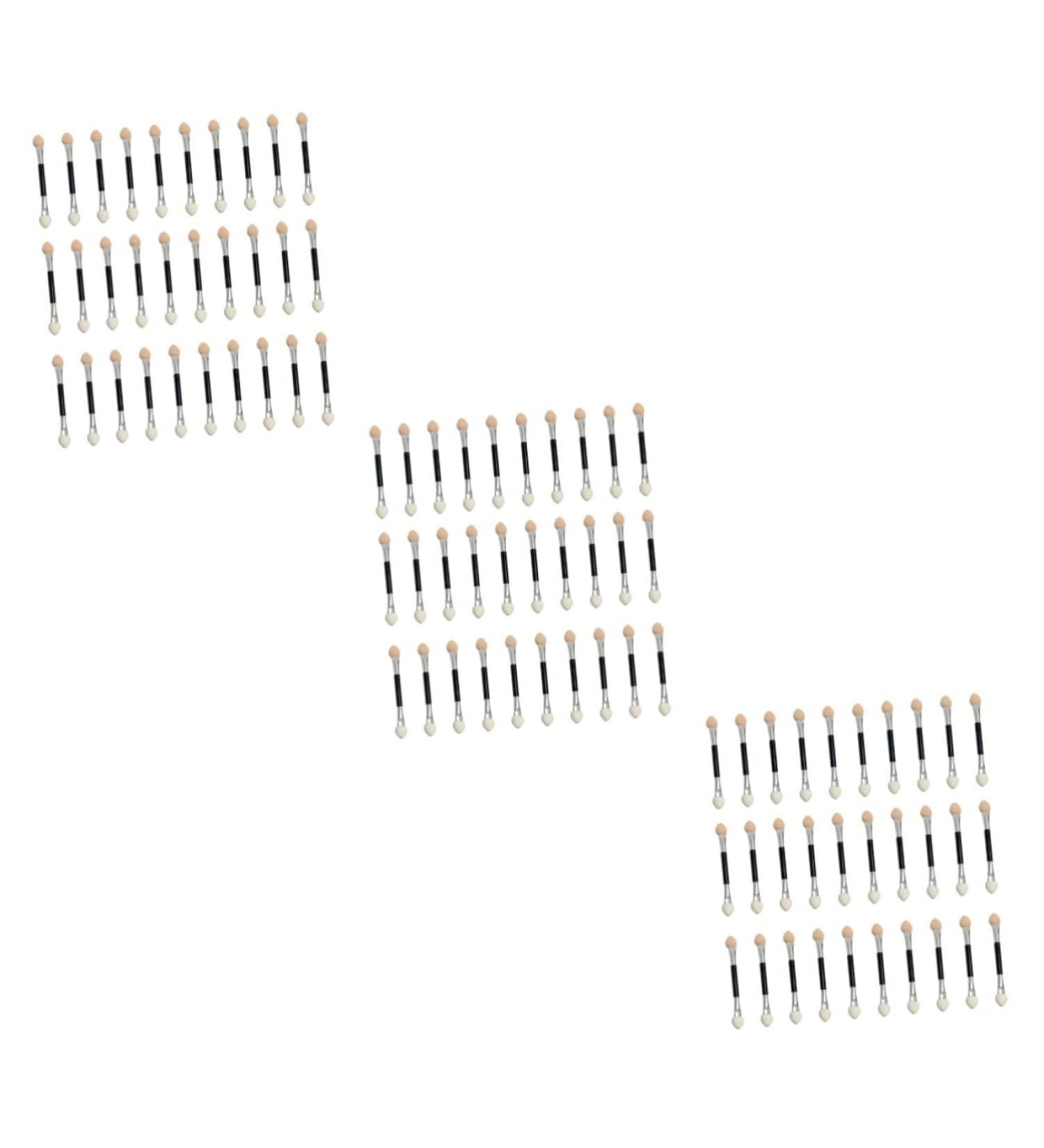 MAGICLULU 150 pcs Women Sponge Beauty Double-headed Shadow Eyeshadow Use Latex Stick Eye Girl - Buy Online on SooperMarket.com