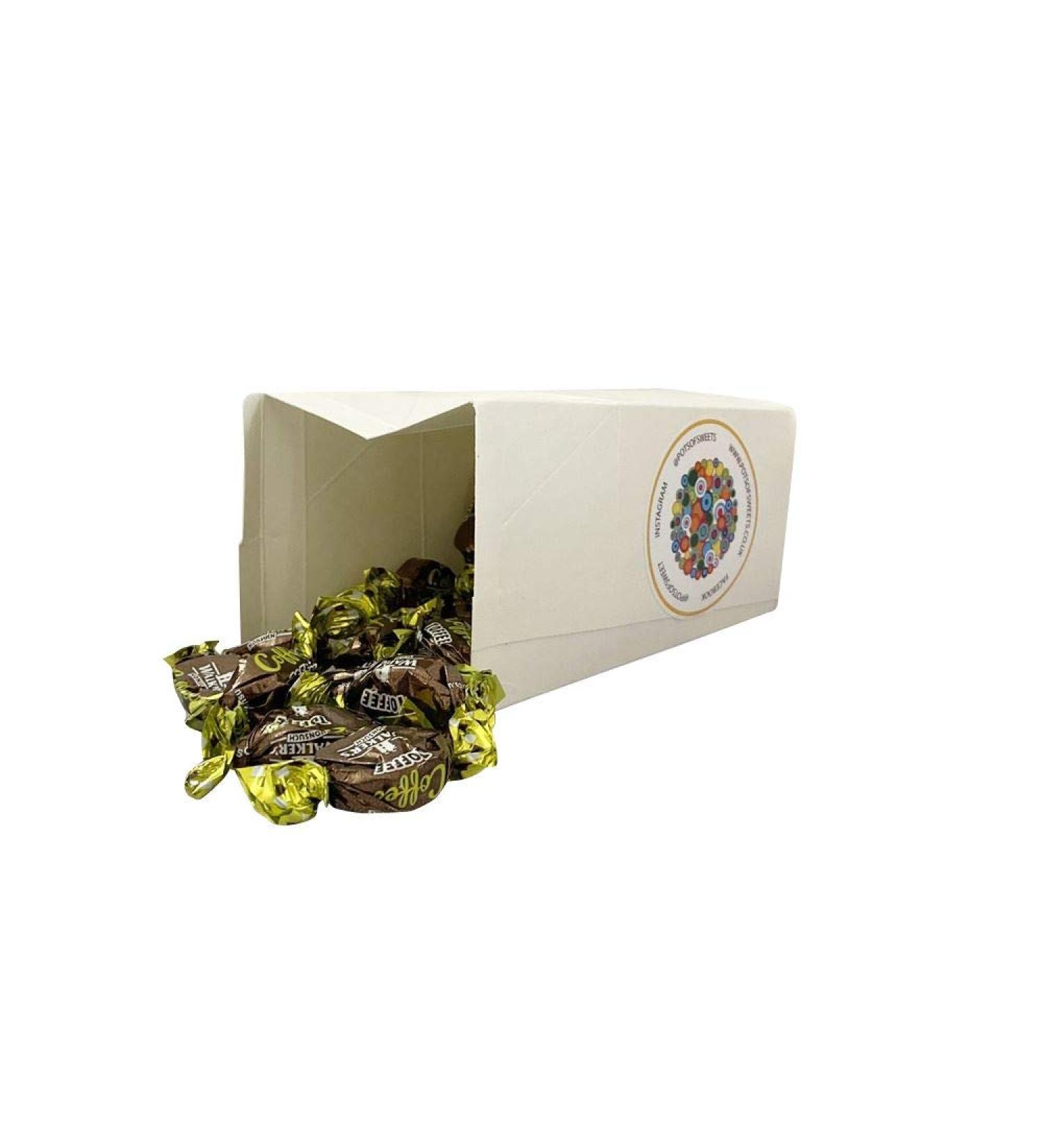 Personalized 250g Carton of Individually Walkers Coffee Toffee Sweets - Buy Online on SooperMarket.com