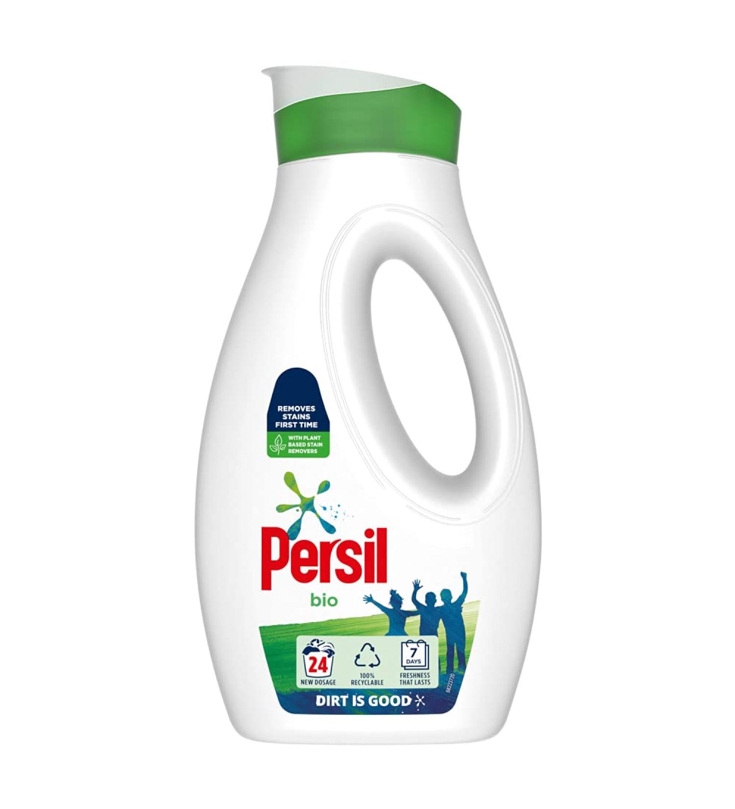 Persil Bio Laundry Washing Liquid Detergent 24 Washes 648ml 648 ml (Pack of 1) Bio Stain Removal
