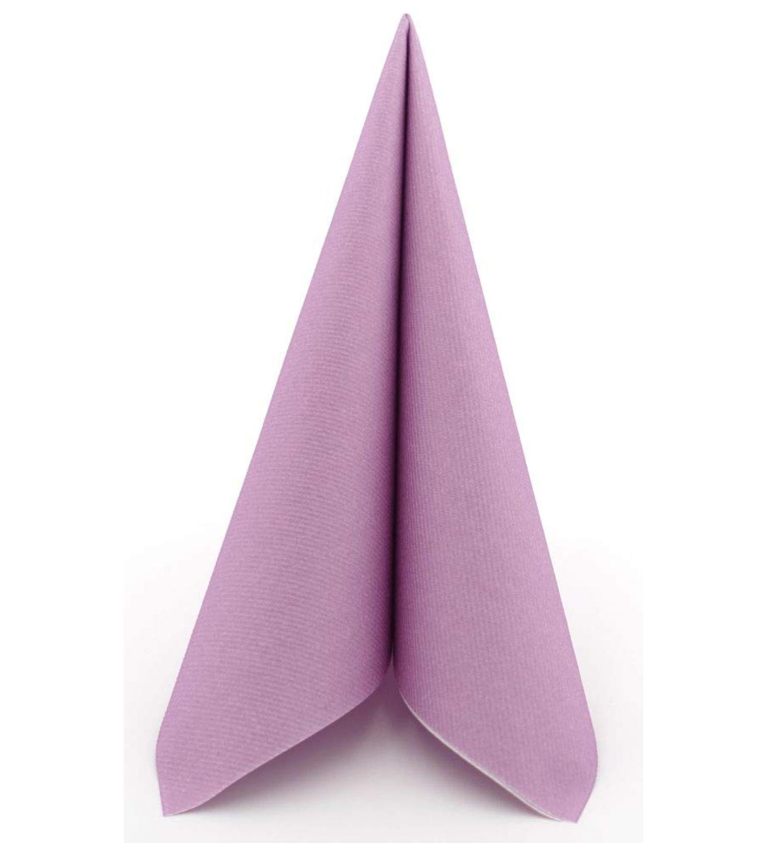 Shop 50 APARTina Pastel Purple Airlaid Napkins | Premium Fabric-Like 40x40 cm | Ideal for Elegant Dining & Events - Buy Online on SooperMarket.com