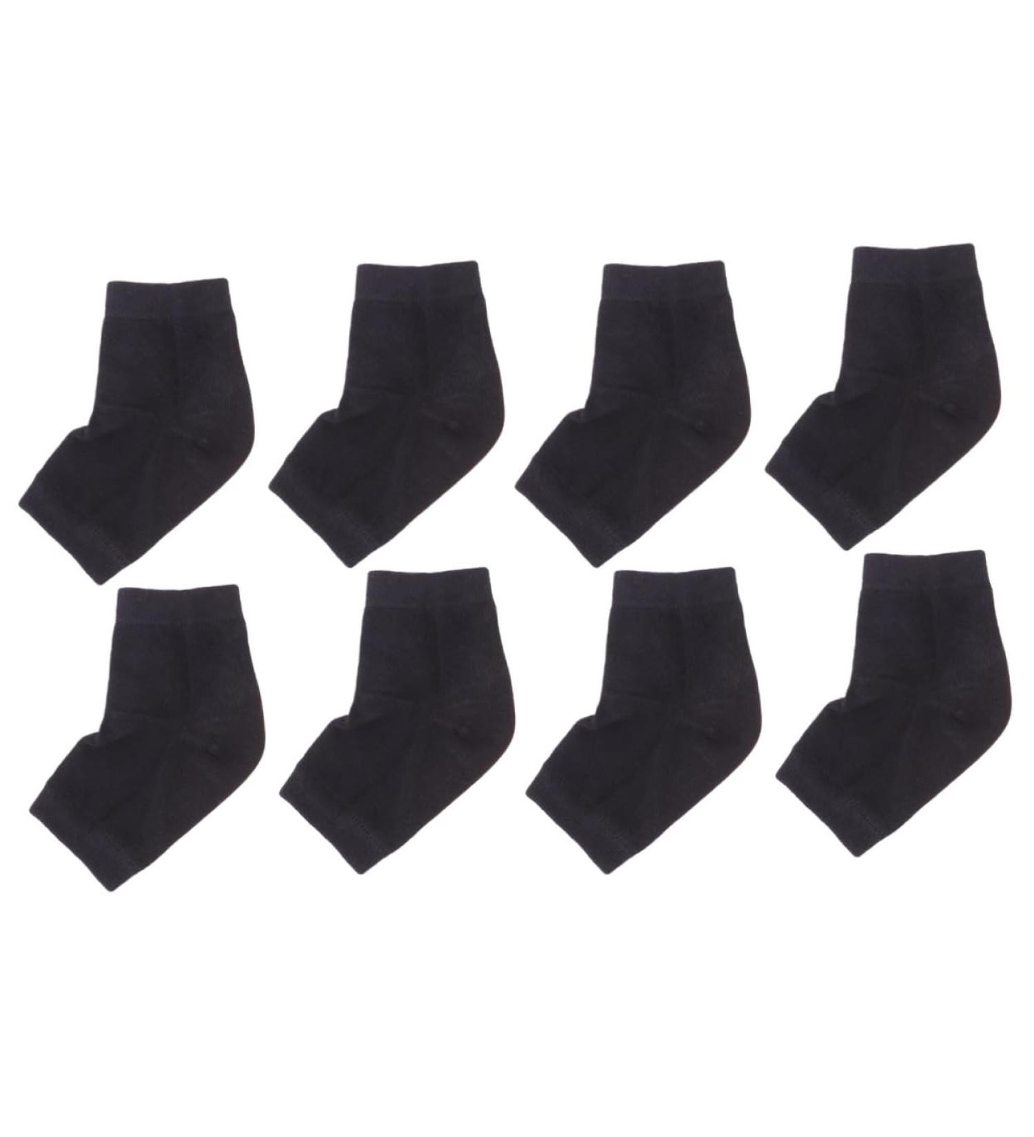 minkissy Pairs feet Cracked Gel Heel Sleeves calcetines para Hombre Dry feet Heel Protector Rough Calluses Mens Stocking Gel Foot Care Man Torn Man - Buy Online on SooperMarket.com