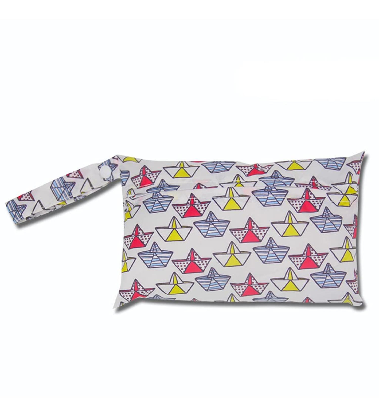 Egurs Wetbag Waterproof Reusable Diaper Bag - Nappy Bag for Easy Travel | Size S 22x15cm - Buy Online on SooperMarket.com
