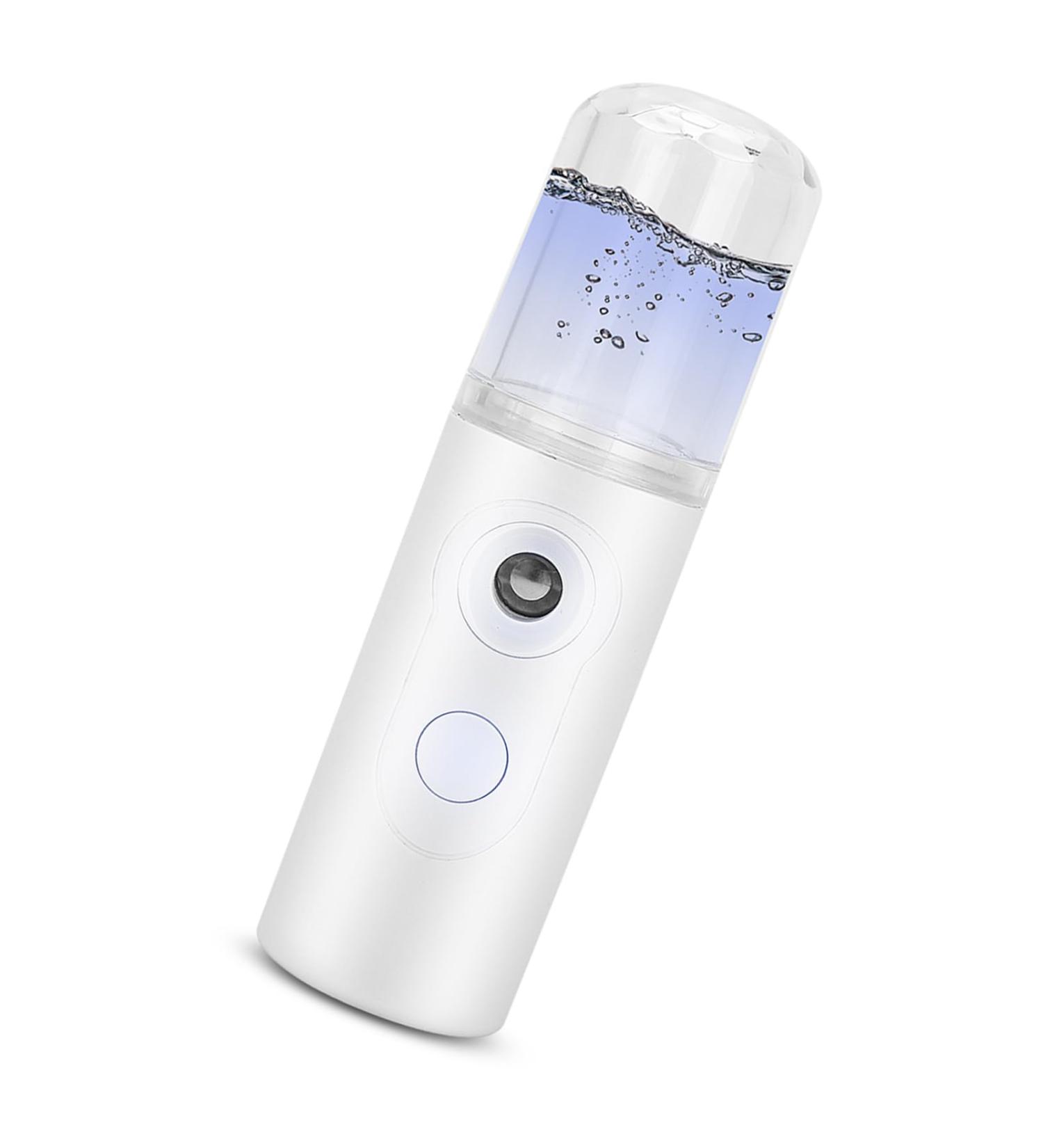 Portable USB Humidifier for Face Whitening Skin Convenient Mist Facial Mist Sprayer Mini Facial Steamer for Face and Hands - Buy Online on SooperMarket.com