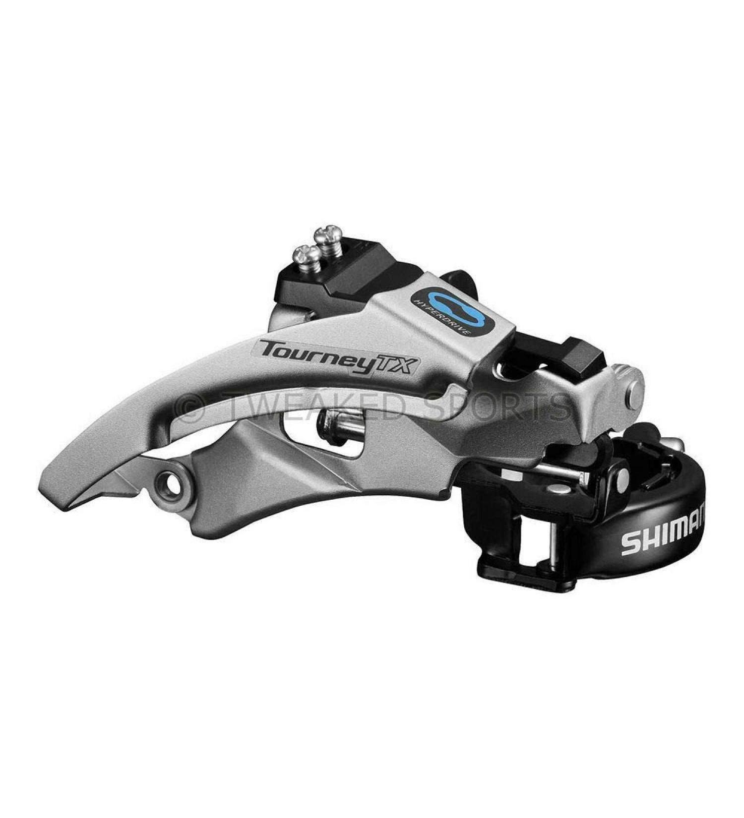 Shimano Front Derailleur, FD-TX800, Top Swing, Dual Pull, Band Type 34.9mm