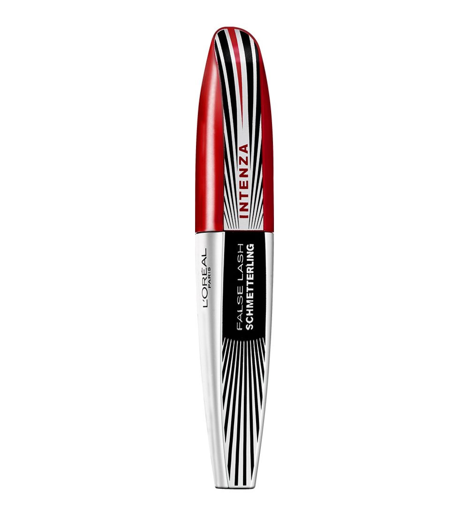 L'Or al Paris False Lash Butterfly Intenza Mascara black - mascara for maximum intensely unfolded and matt black eyelashes - 1 Pack (1 x 7 ml)