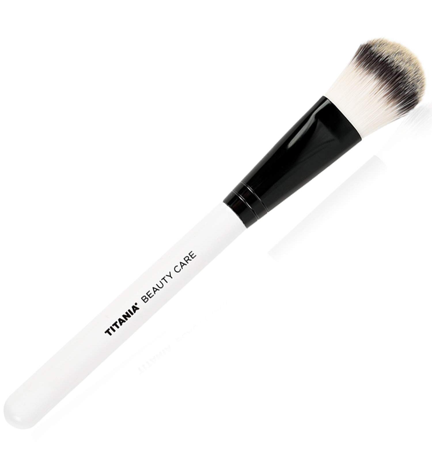 Titania Professional Makeup Brush - Large Rounded Foundation Applicator for Teens & Women - Premium Wood Shaft - Buy Online on SooperMarket.com