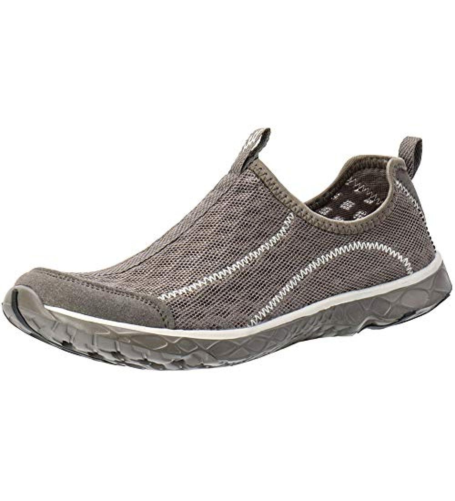 Aleader Men's Mesh Slip On Water Shoes - Size 10, Overcast Gray - Buy Online on SooperMarket.com