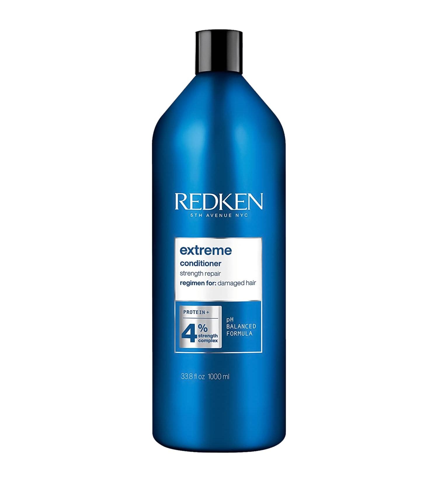 Redken Extreme Conditioner for Brittle & Damaged Hair | Anti-Hair Break | Interlock Protein Network - 1 Piece - Buy Online on SooperMarket.com