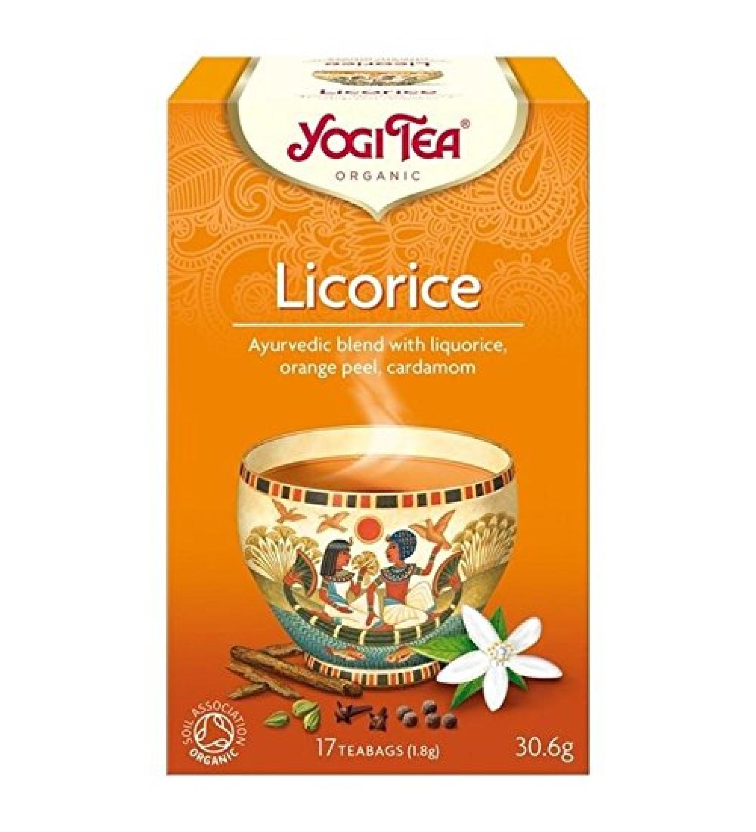 Yogi Tea Licorice Organic 30g - Pack of 2