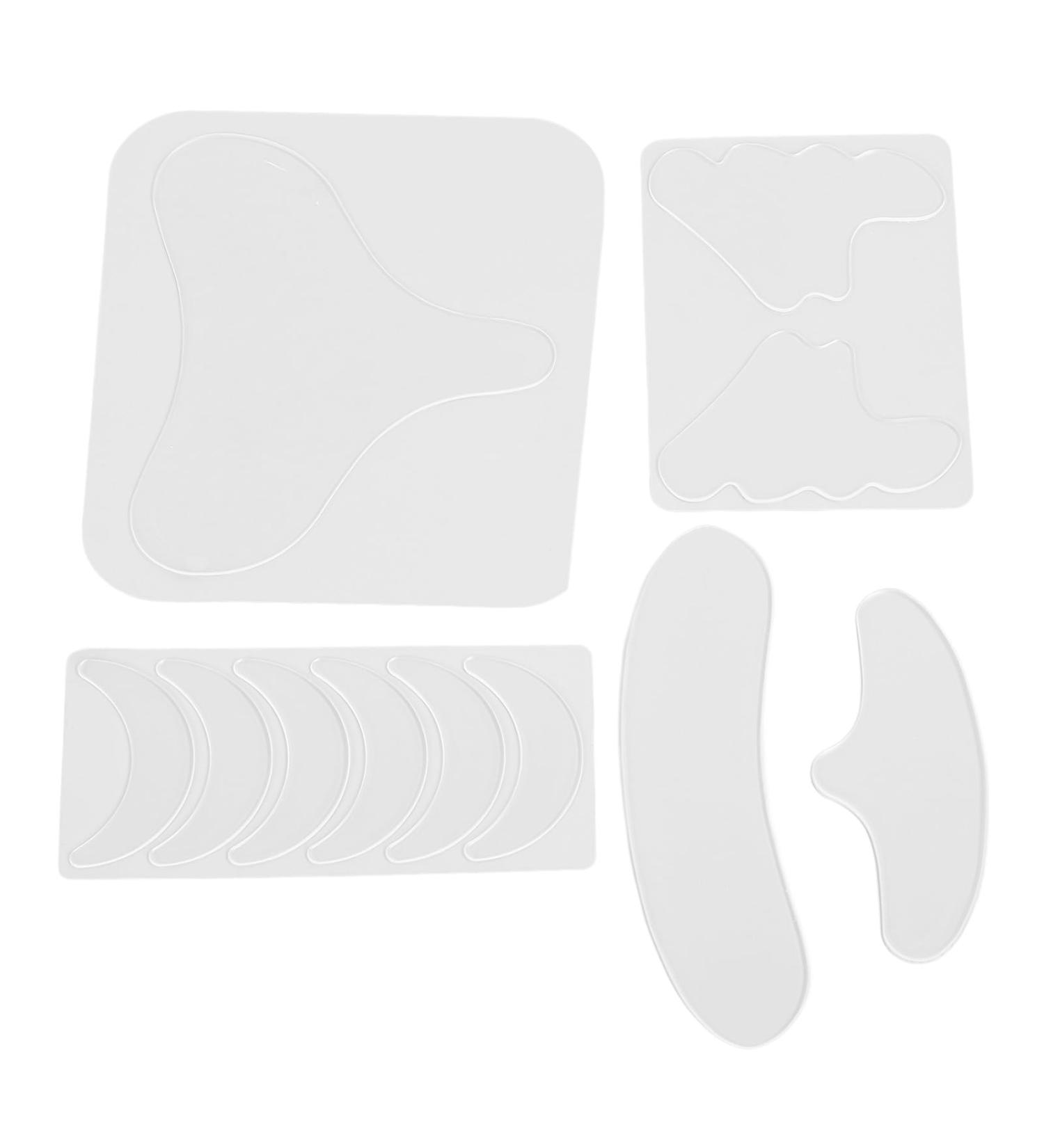 Facial Wrinkle Reducer Patch Multi Purpose Facial Wrinkle Flattening Patch Silicone Improve Dry Skin for Overnight - Buy Online on SooperMarket.com