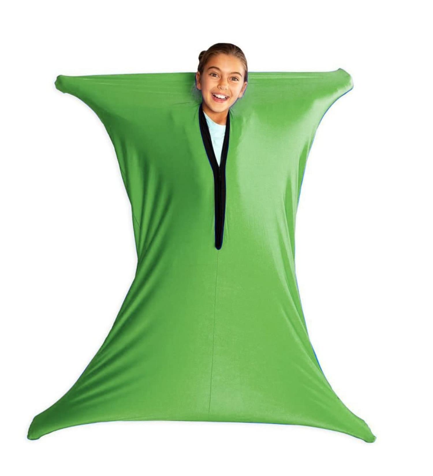 Body Sock Sensory Sox Deep Pressure Stimulation Suitable age 3-18 sensory durable seams asd child stretchy for Children and Adults with Sensory Proceessing Disorders or Autism (Color : Green Size : XL/X-Large-74*165cm Green - Buy Online on SooperMarket.com