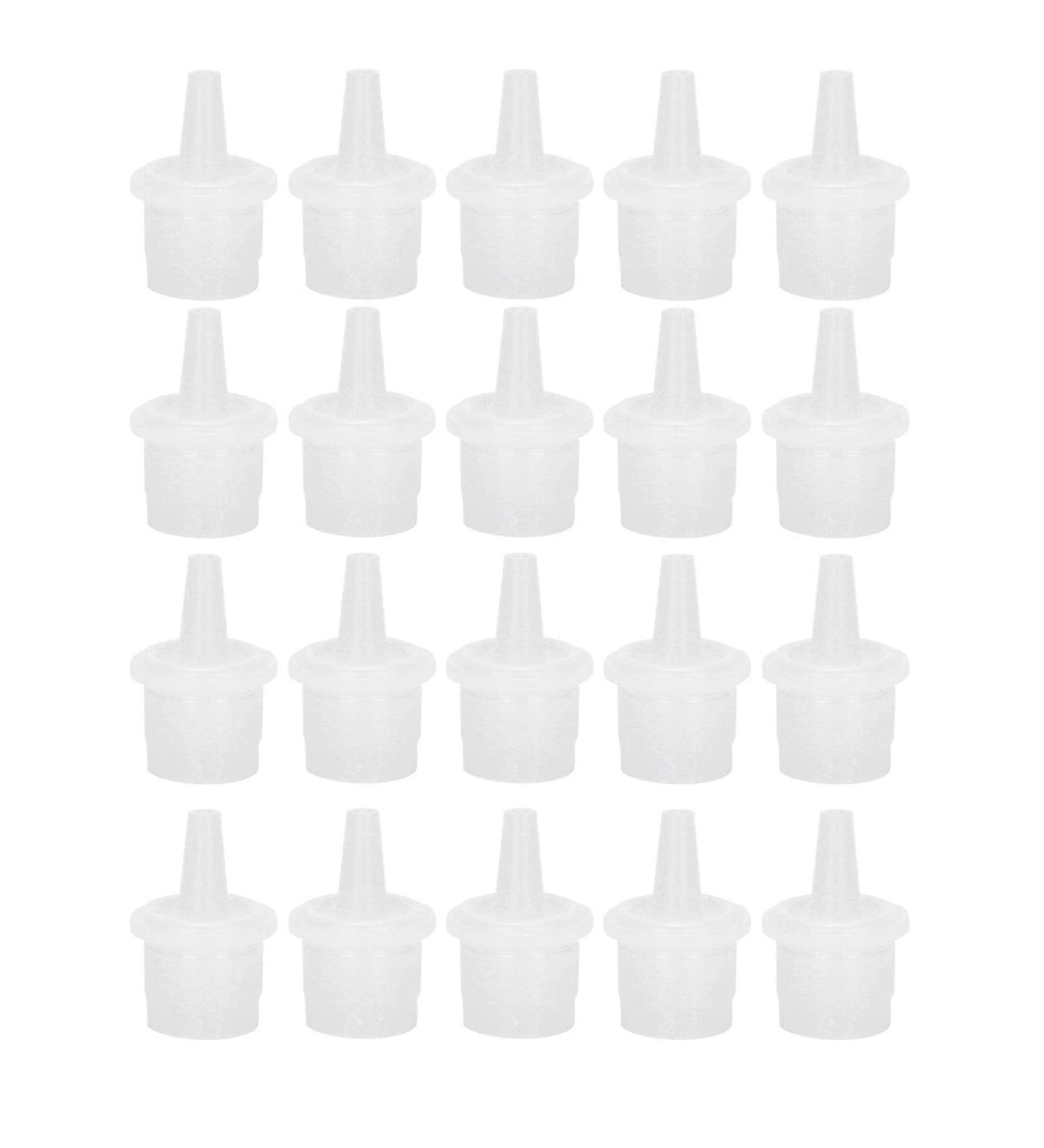 20 Pack Eyelash Adhesive Bottles - Precision Nozzle & Salon-Grade Eyelash Extension Glue Plugs - Buy Online on SooperMarket.com