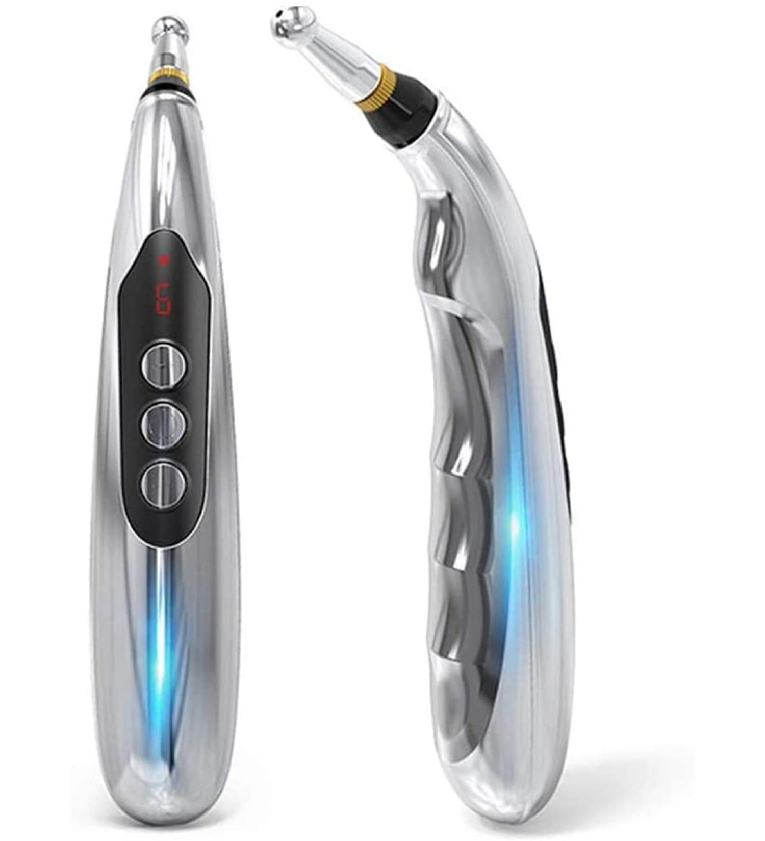 Acupuncture Pen USB Rechargeable Electronic Acupuncture Pen Therapy Instrument Meridian Energy Pen Massager Relief Pain Tools - Buy Online on SooperMarket.com