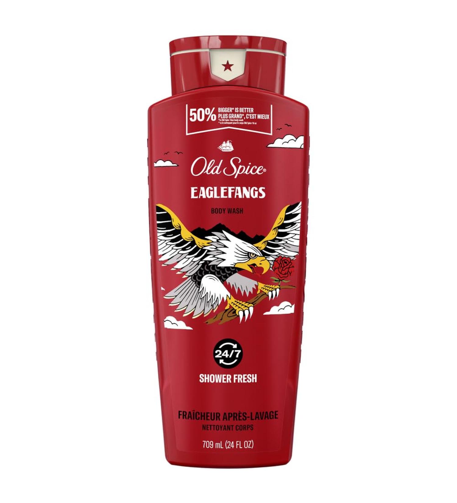 Old Spice Body Wash for Men Eaglefangs Long Lasting Lather 709 mL Body Wash Eaglefangs - Buy Online on SooperMarket.com