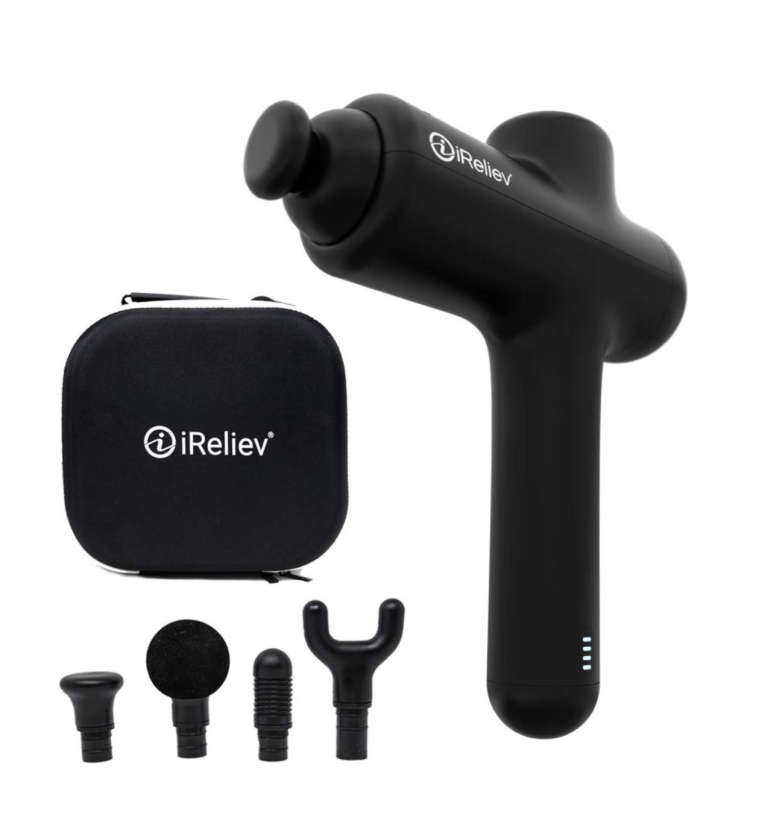 iReliev Massage Gun Percussion for Deep Tissue Relief and Muscle Recovery - Buy Online on SooperMarket.com