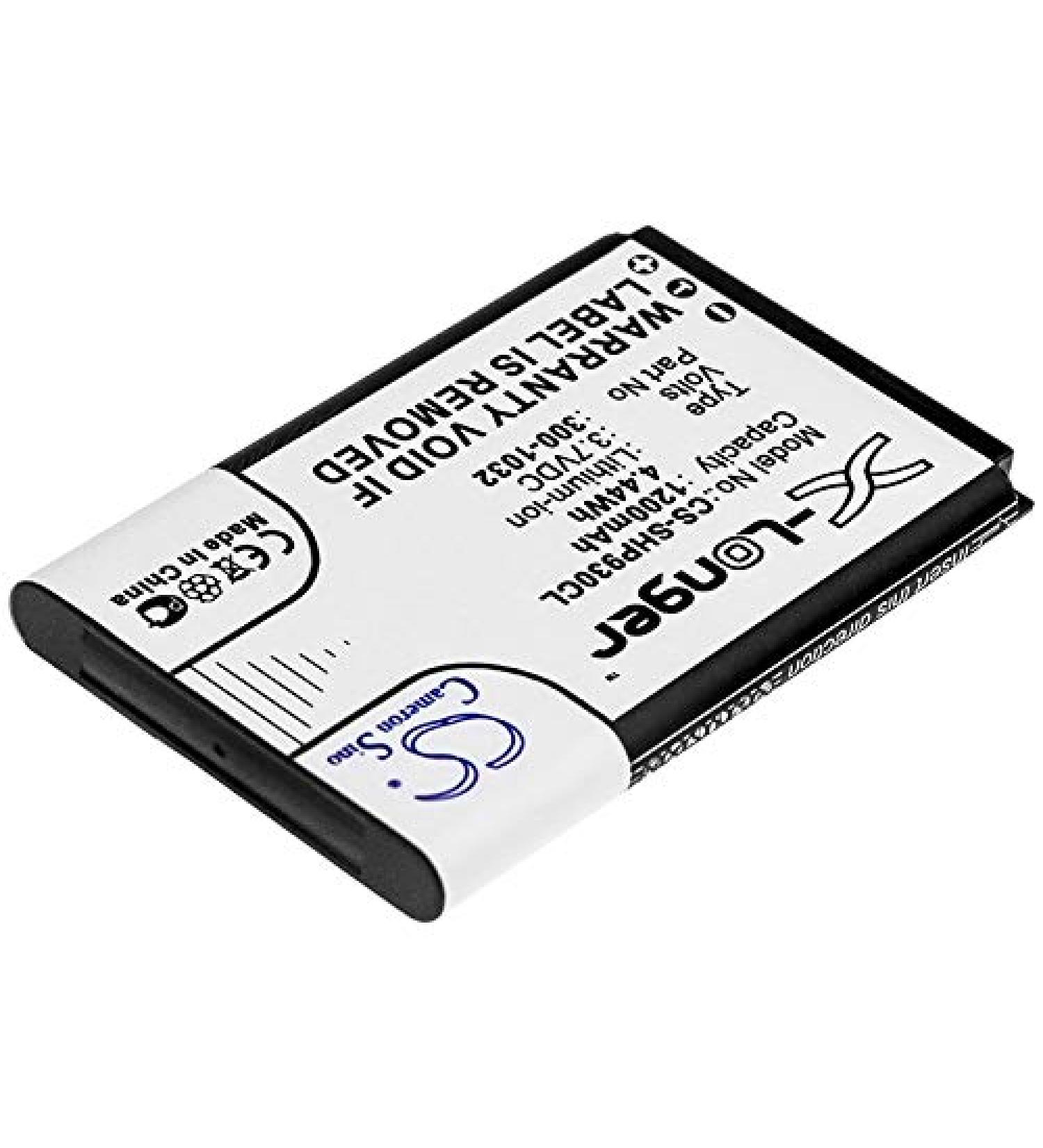 Replacement Battery for Shoretel IP930D - 1200mAh/3.7V Compatible with Part Numbers 10000058 300-1032 SH-10450 - International Shipping Available - Buy Online on SooperMarket.com