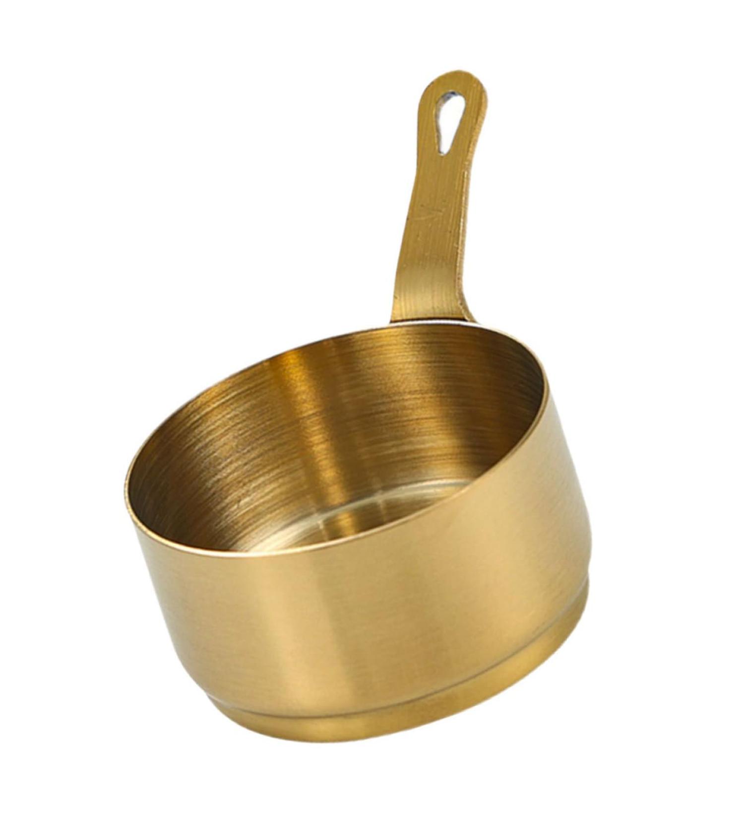 Alipis Stainless Steel Sauce Cup Pinch Prep Bowls Pinch Bowls Seasoning Dishes Portion Cup Chip and Dip Bowl Seasoning Dipping Bowls Sauce Bowl Small Sauce Cups Container Household medium Gold - Buy Online on SooperMarket.com
